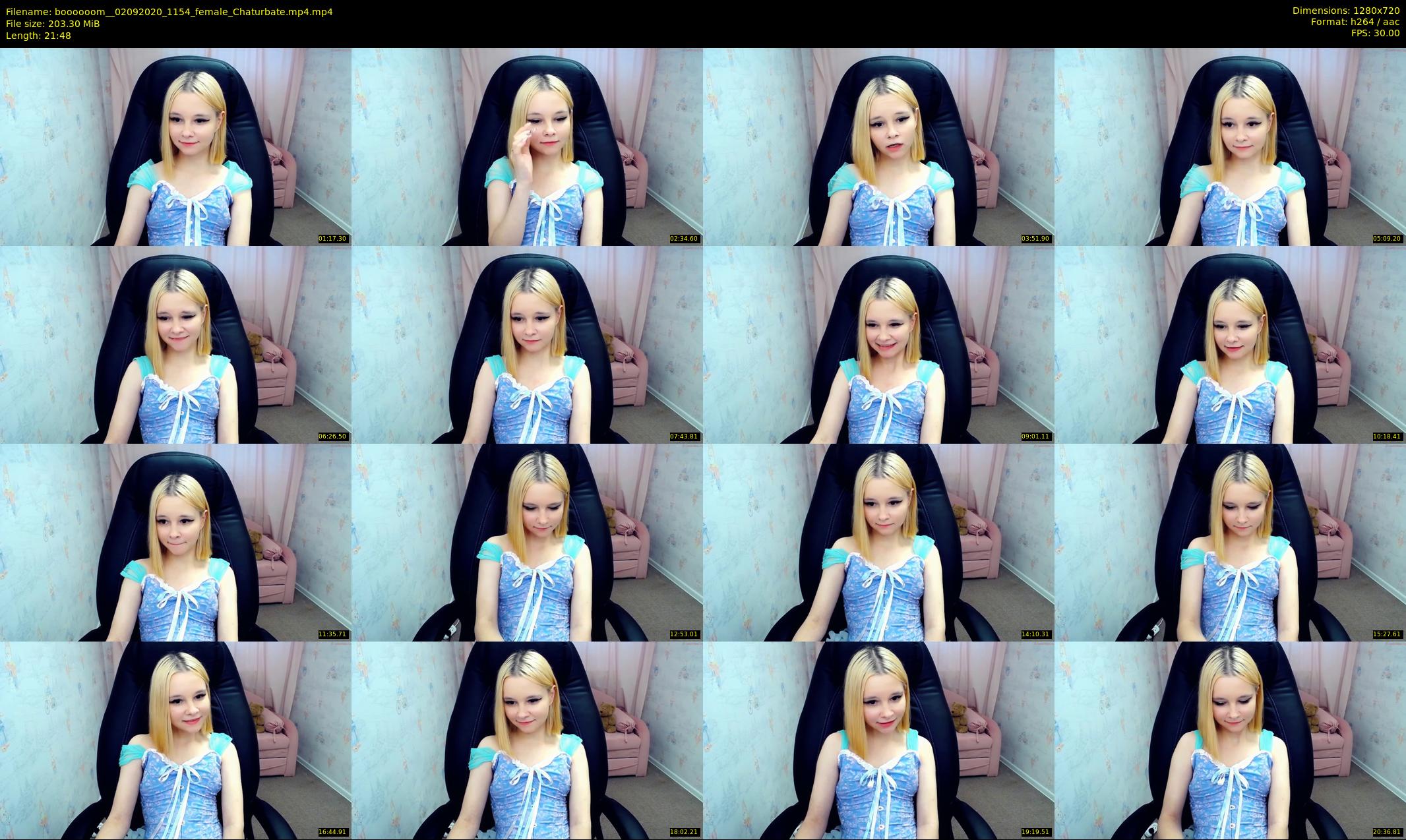 boooooom_ — 22 minute Chaturbate female cam show recording, 720p, Sep 2, 2020