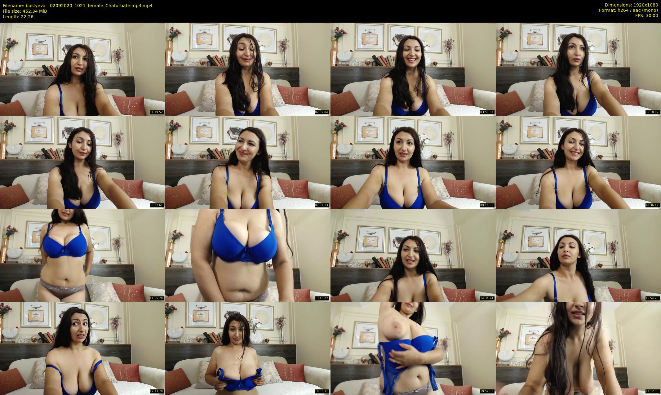 bustyeva_ — 23 minute Chaturbate female cam show recording, 1080p, Sep 2, 2020