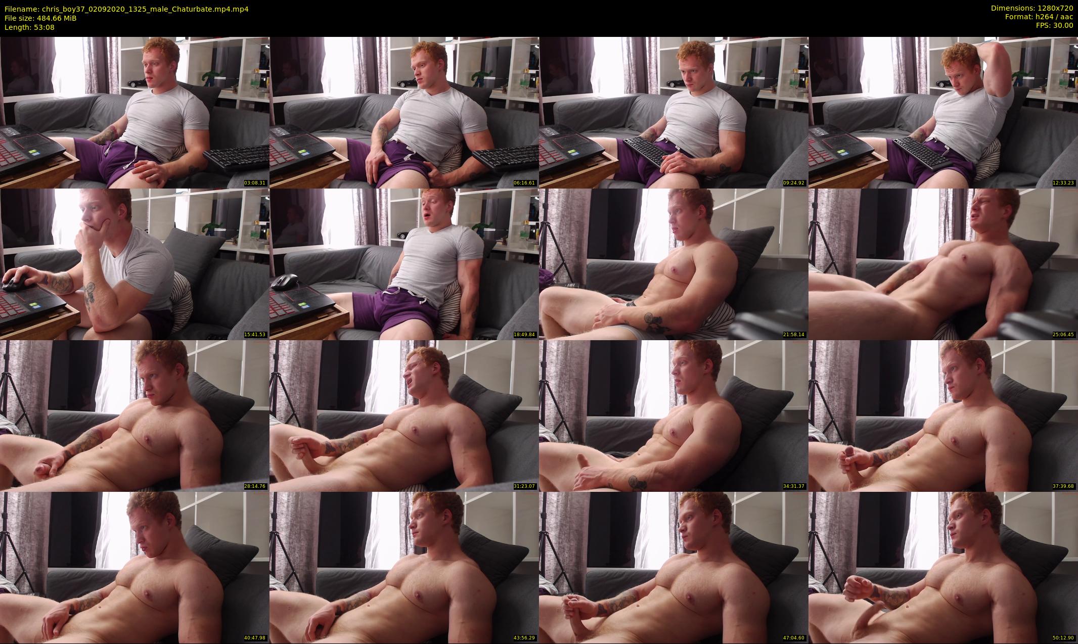 chris_boy37 — 54 minute Chaturbate male cam show recording, 720p, Sep 2, 2020
