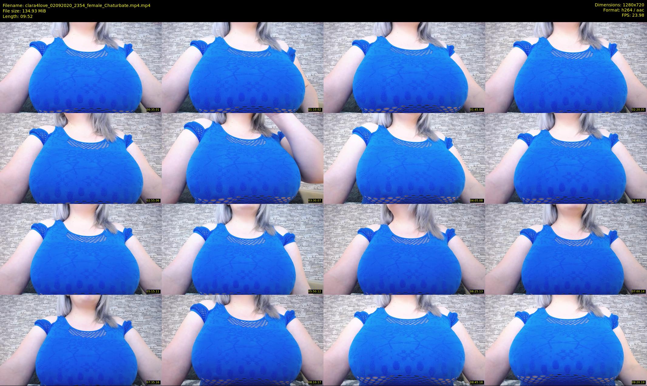 clara4love — 10 minute Chaturbate female cam show recording, 720p, Sep 2, 2020