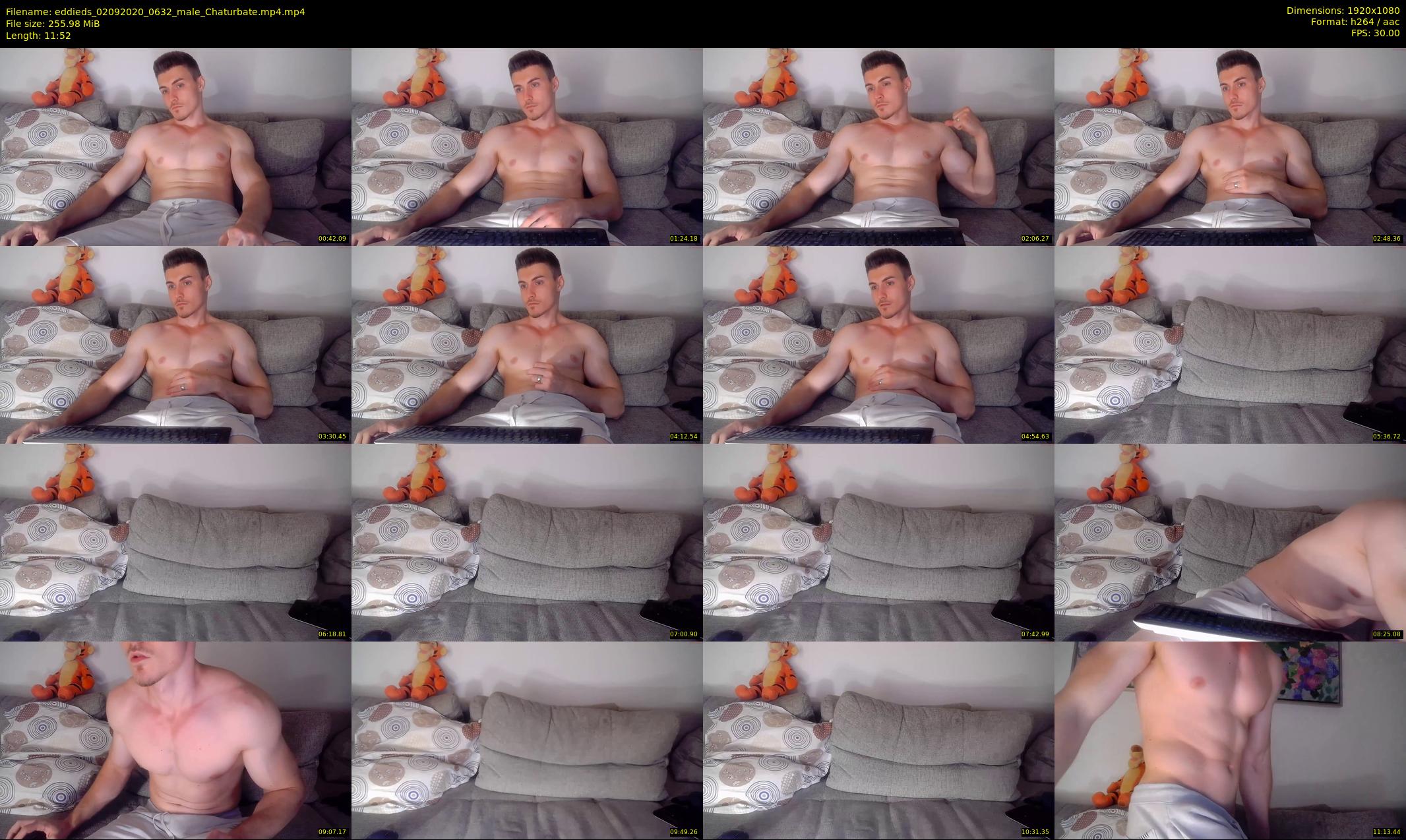 eddieds — 12 minute Chaturbate male cam show recording, 1080p, Sep 2, 2020