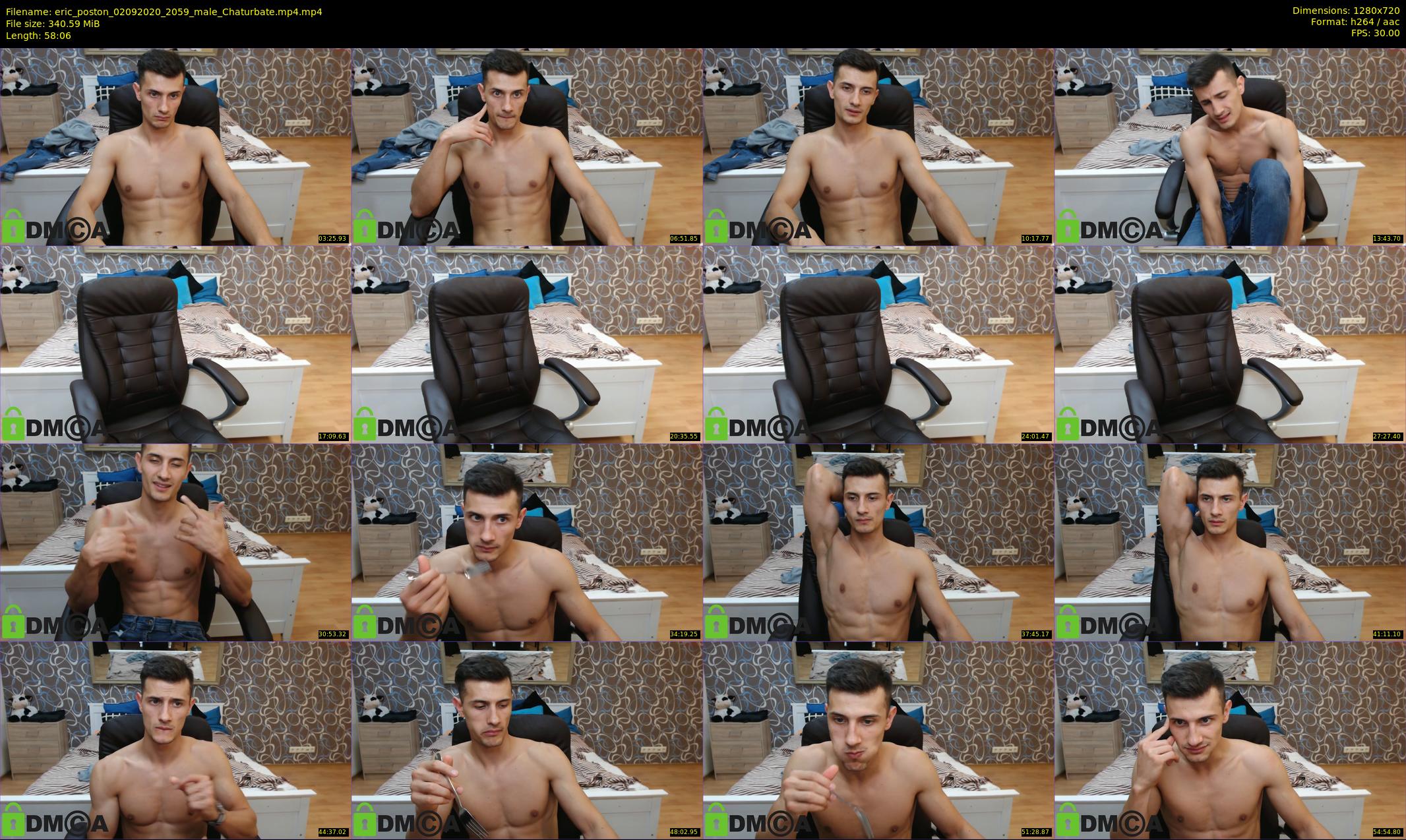 eric_poston — 59 minute Chaturbate male cam show recording, 720p, Sep 2, 2020
