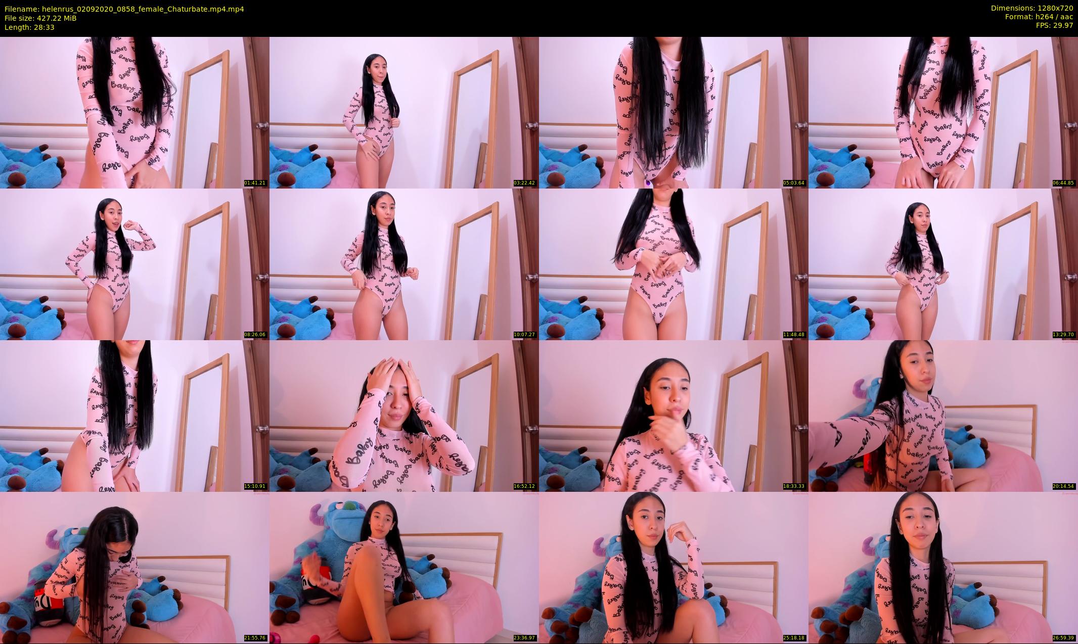 helenrus — 29 minute Chaturbate female cam show recording, 720p, Sep 2, 2020