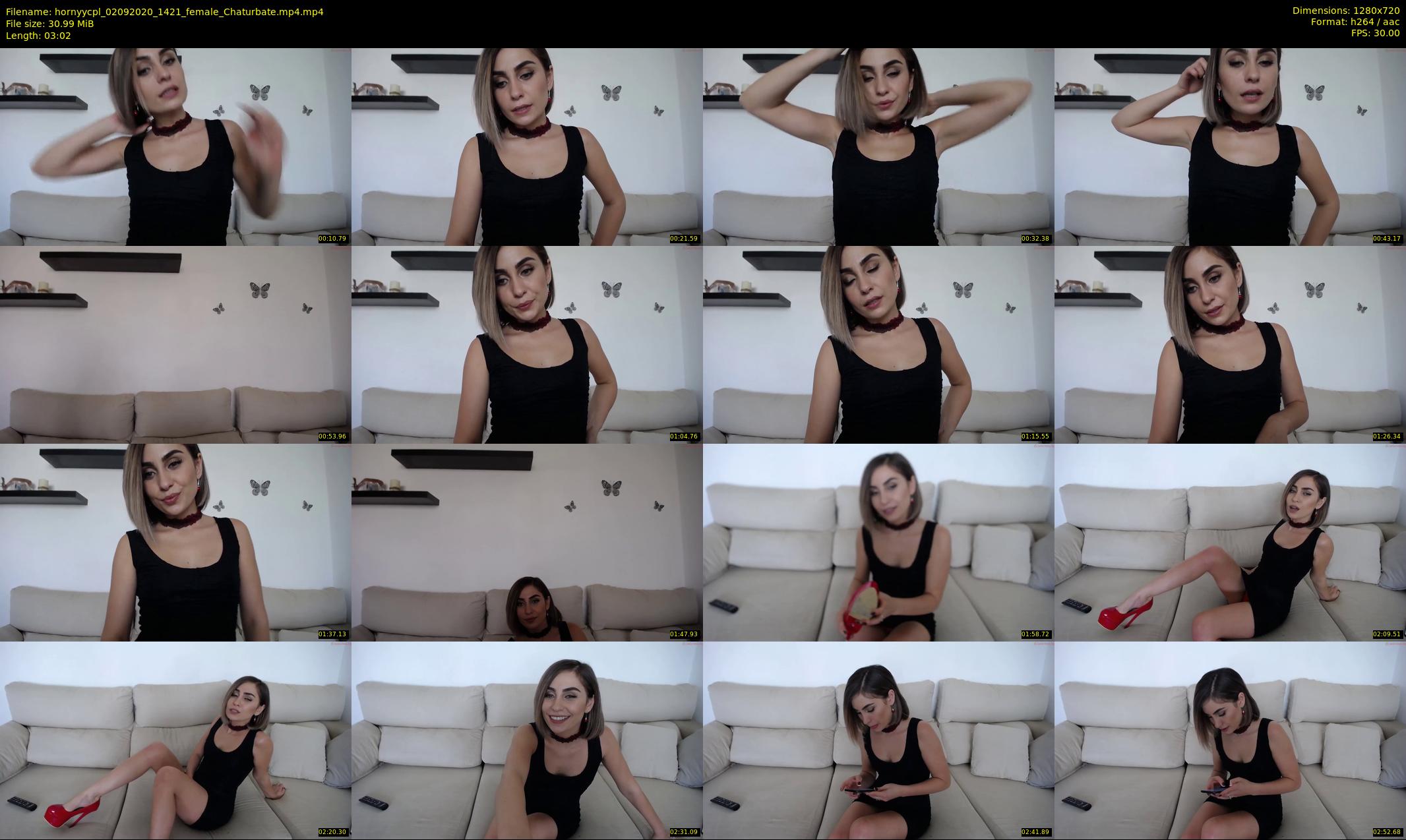 hornyycpl — 4 minute Chaturbate couple cam show recording, 720p, Sep 2, 2020