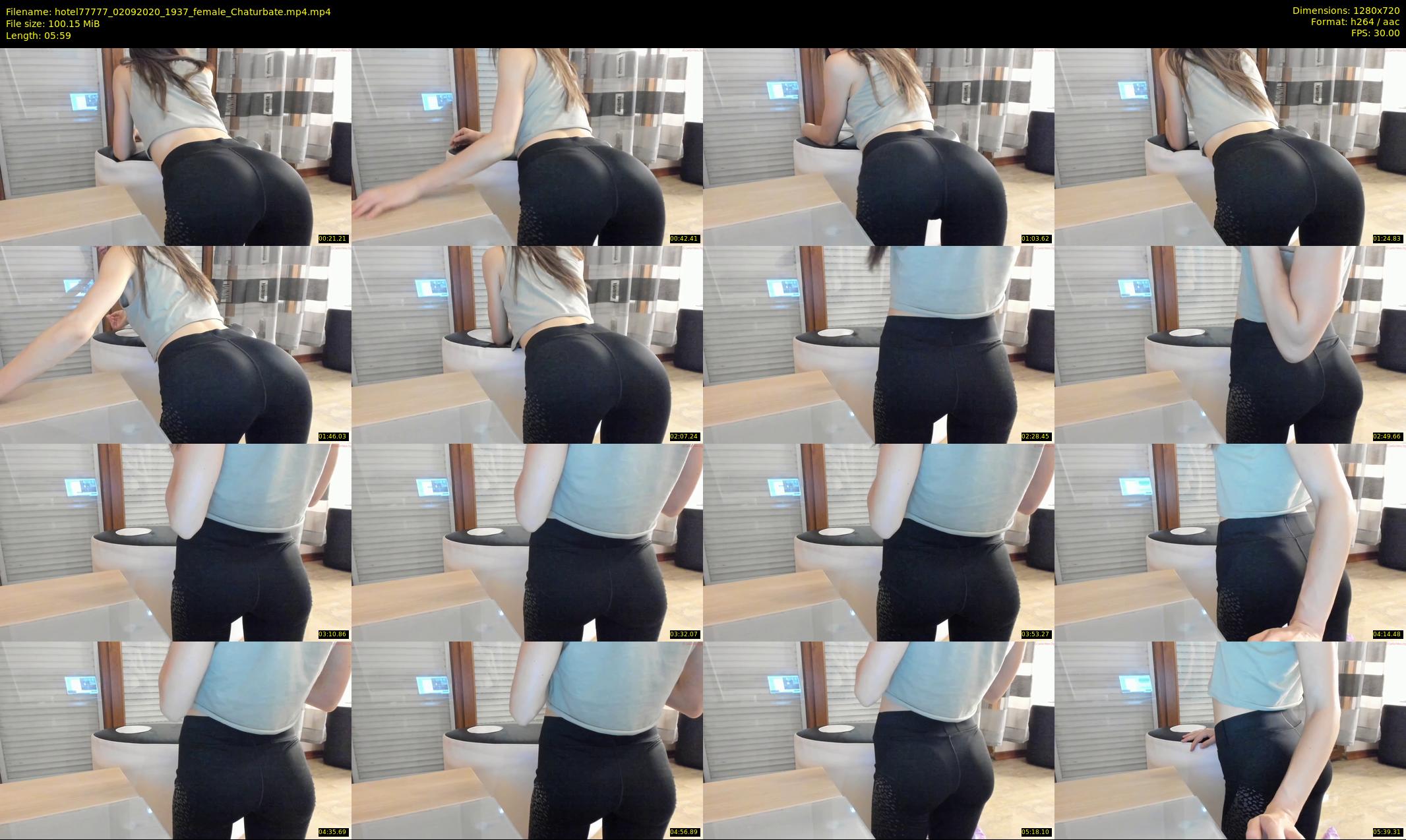 hotel77777 — 6 minute Chaturbate female cam show recording, 720p, Sep 2, 2020