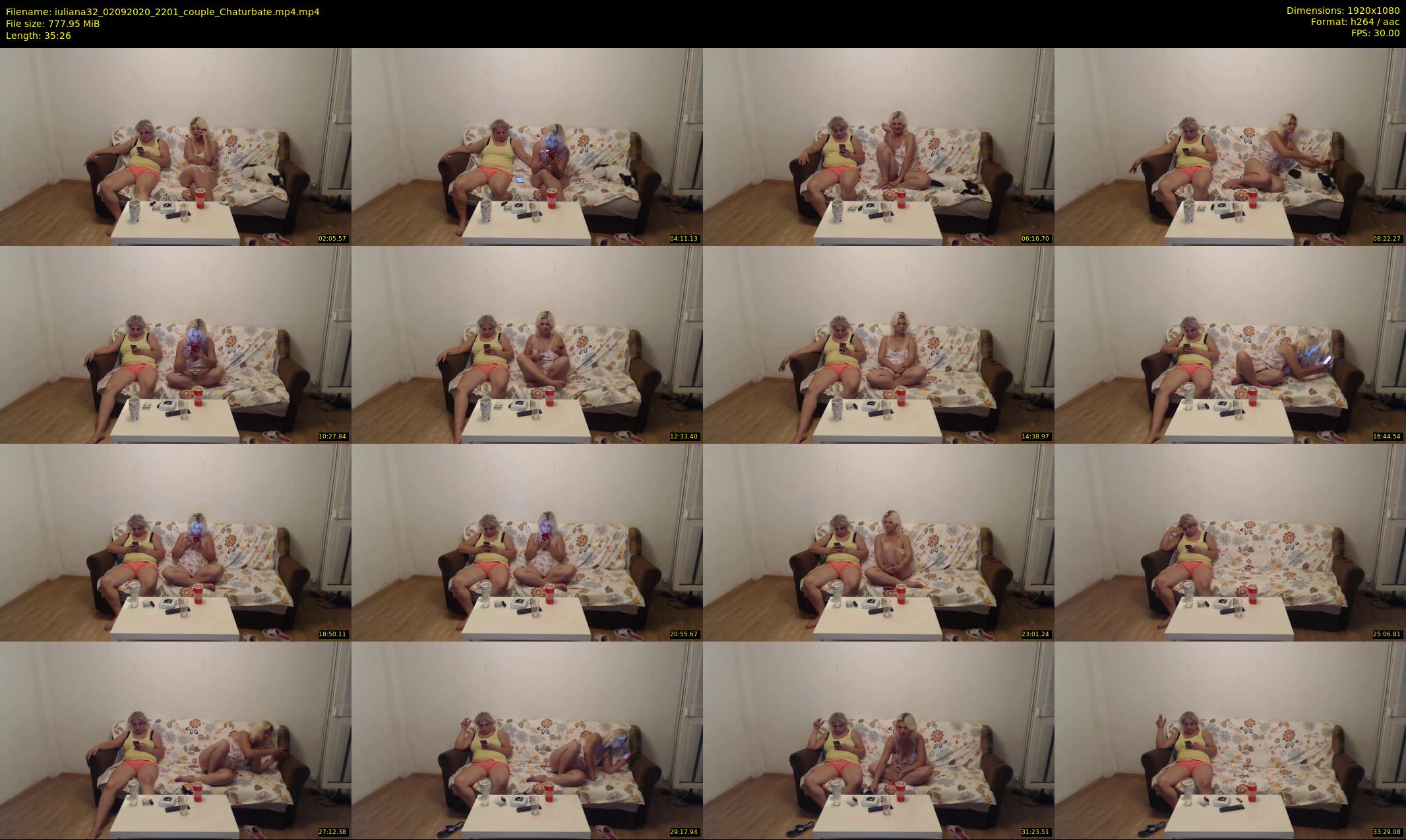 iuliana32 — 36 minute Chaturbate couple cam show recording, 1080p, Sep 2, 2020