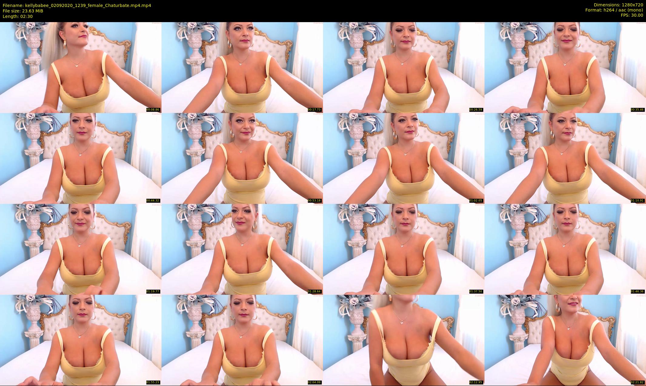 kellybabee — 3 minute Chaturbate female cam show recording, 720p, Sep 2, 2020