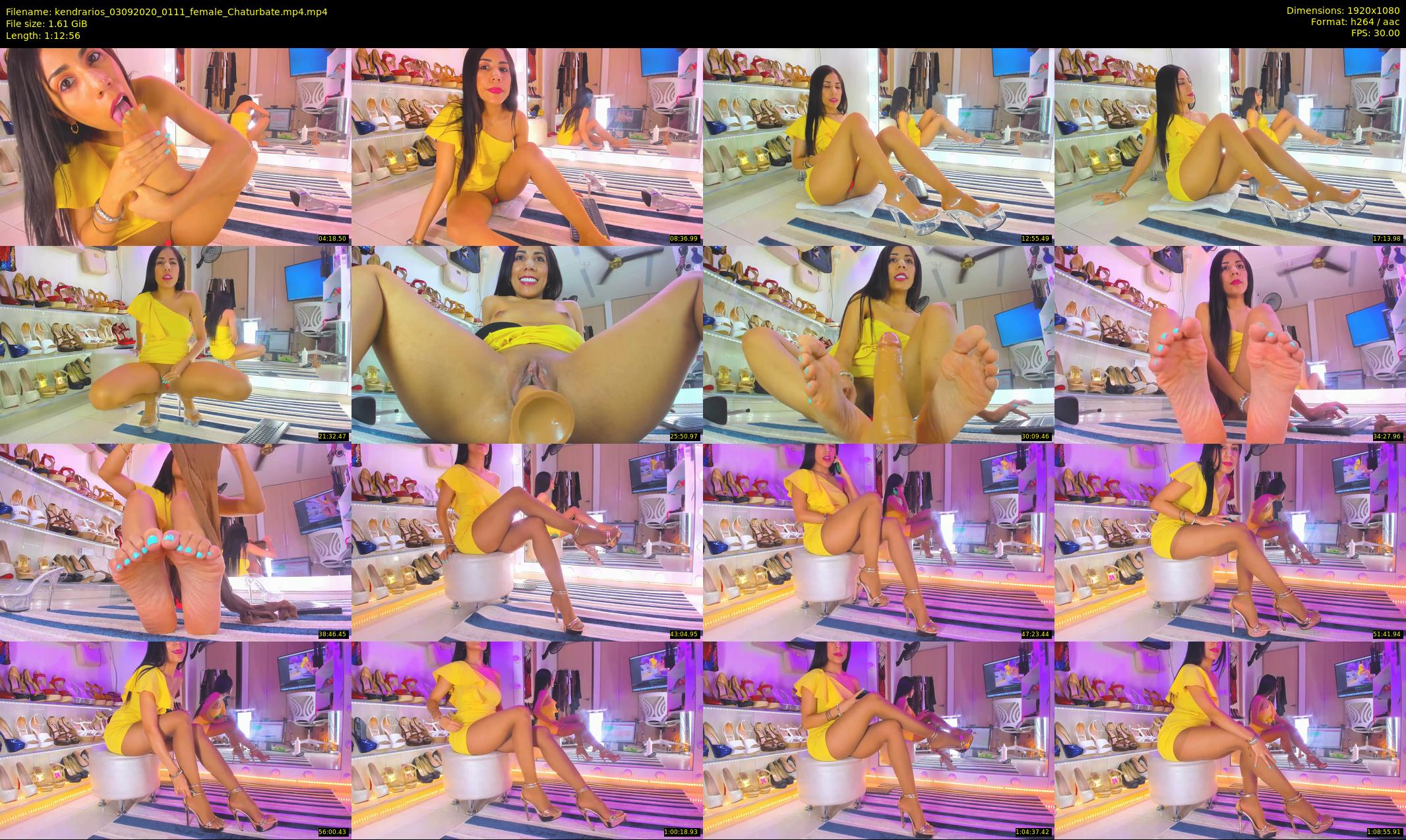 kendrarios — 73 minute Chaturbate female cam show recording, 1080p, Sep 3, 2020