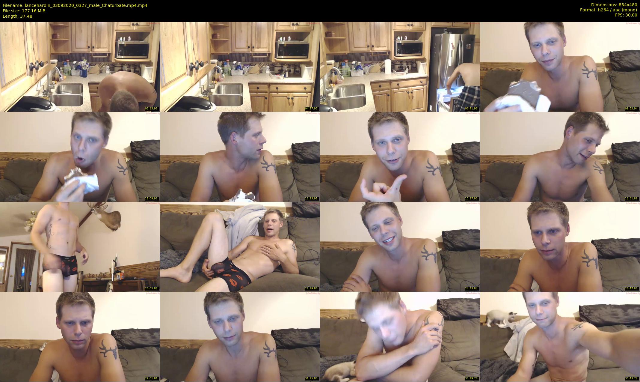 lancehardin — 38 minute Chaturbate male cam show recording, 480p, Sep 3, 2020