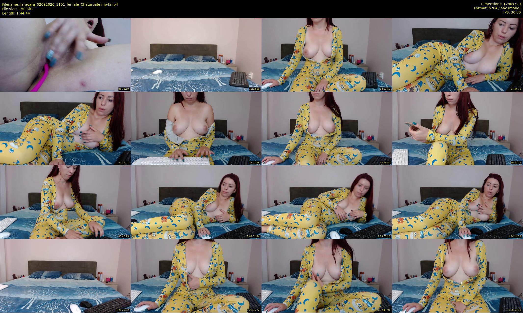 laracara — 105 minute Chaturbate female cam show recording, 720p, Sep 2, 2020