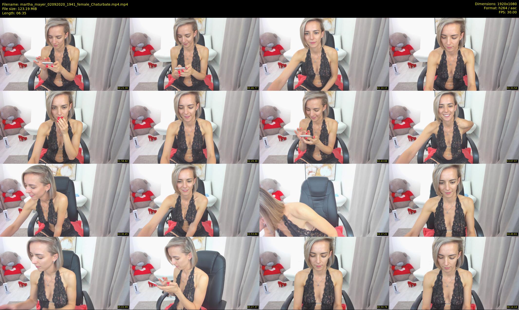 martha_mayer — 7 minute Chaturbate female cam show recording, 1080p, Sep 2, 2020