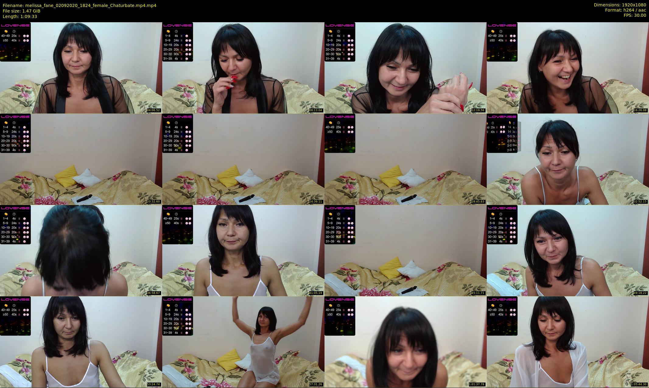 melissa_fane — 70 minute Chaturbate female cam show recording, 1080p, Sep 2, 2020
