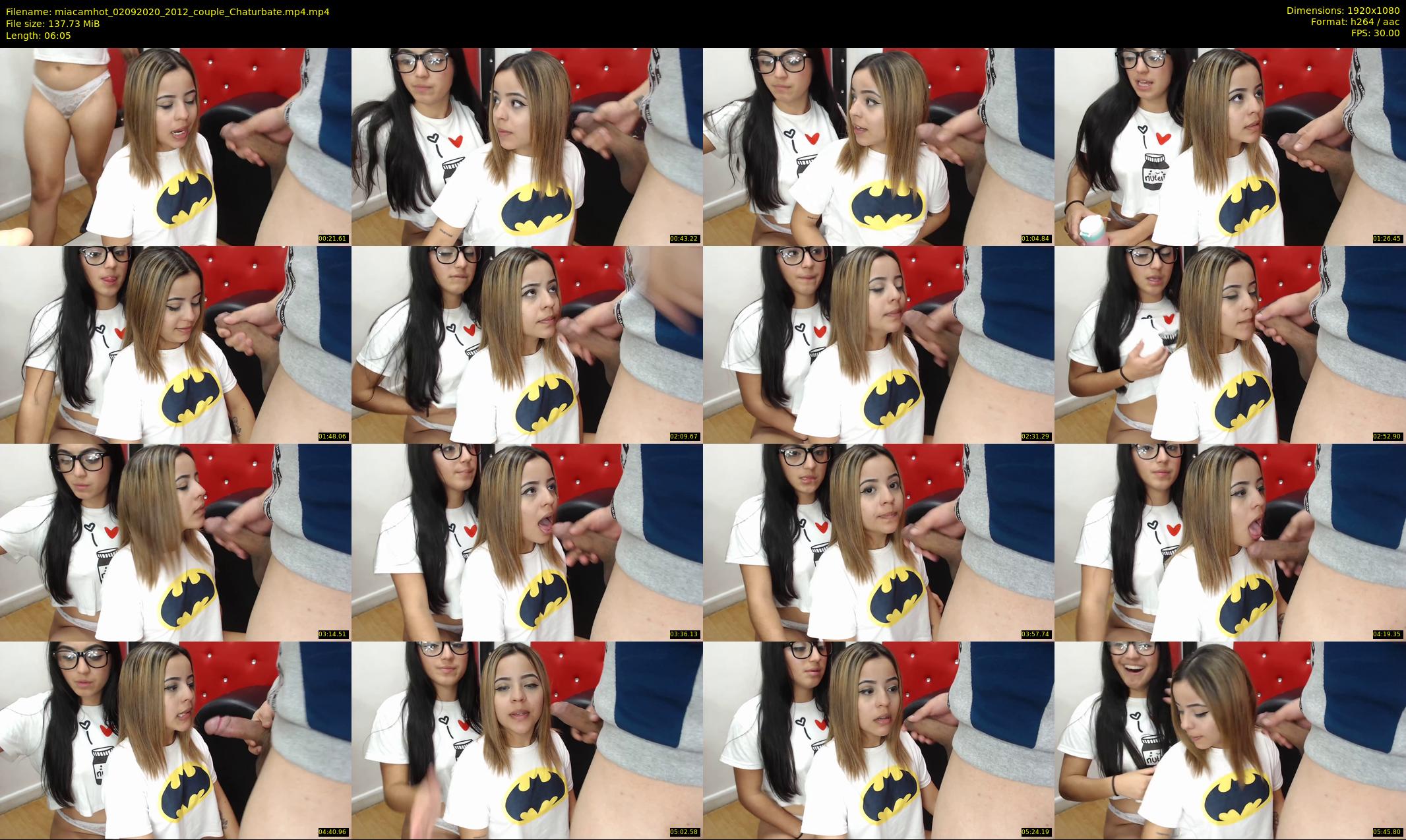 miacamhot — 7 minute Chaturbate couple cam show recording, 1080p, Sep 2, 2020