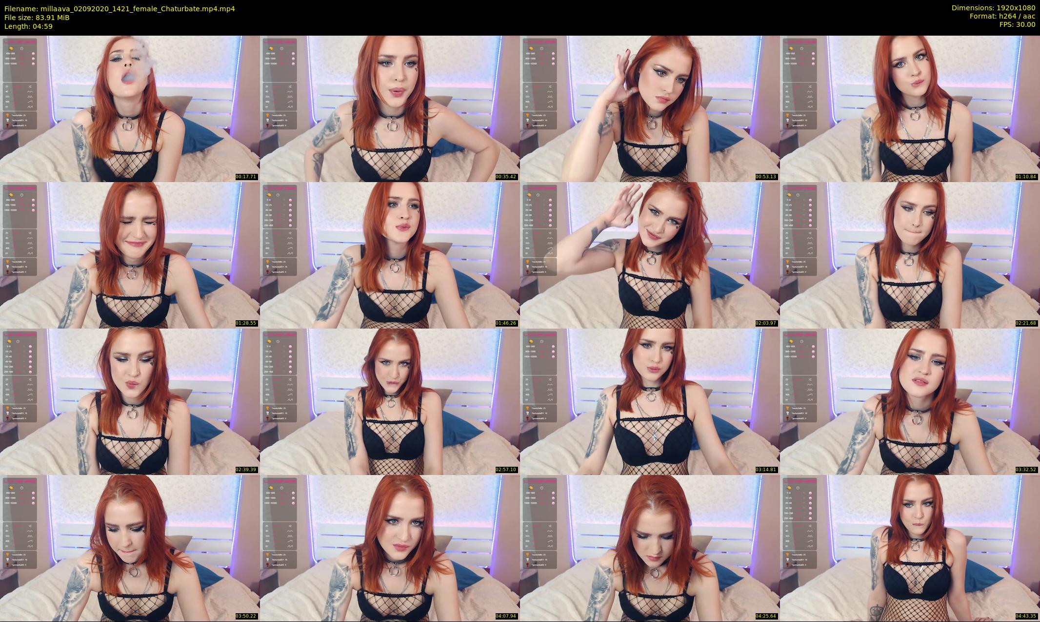 millaava — 5 minute Chaturbate female cam show recording, 1080p, Sep 2, 2020
