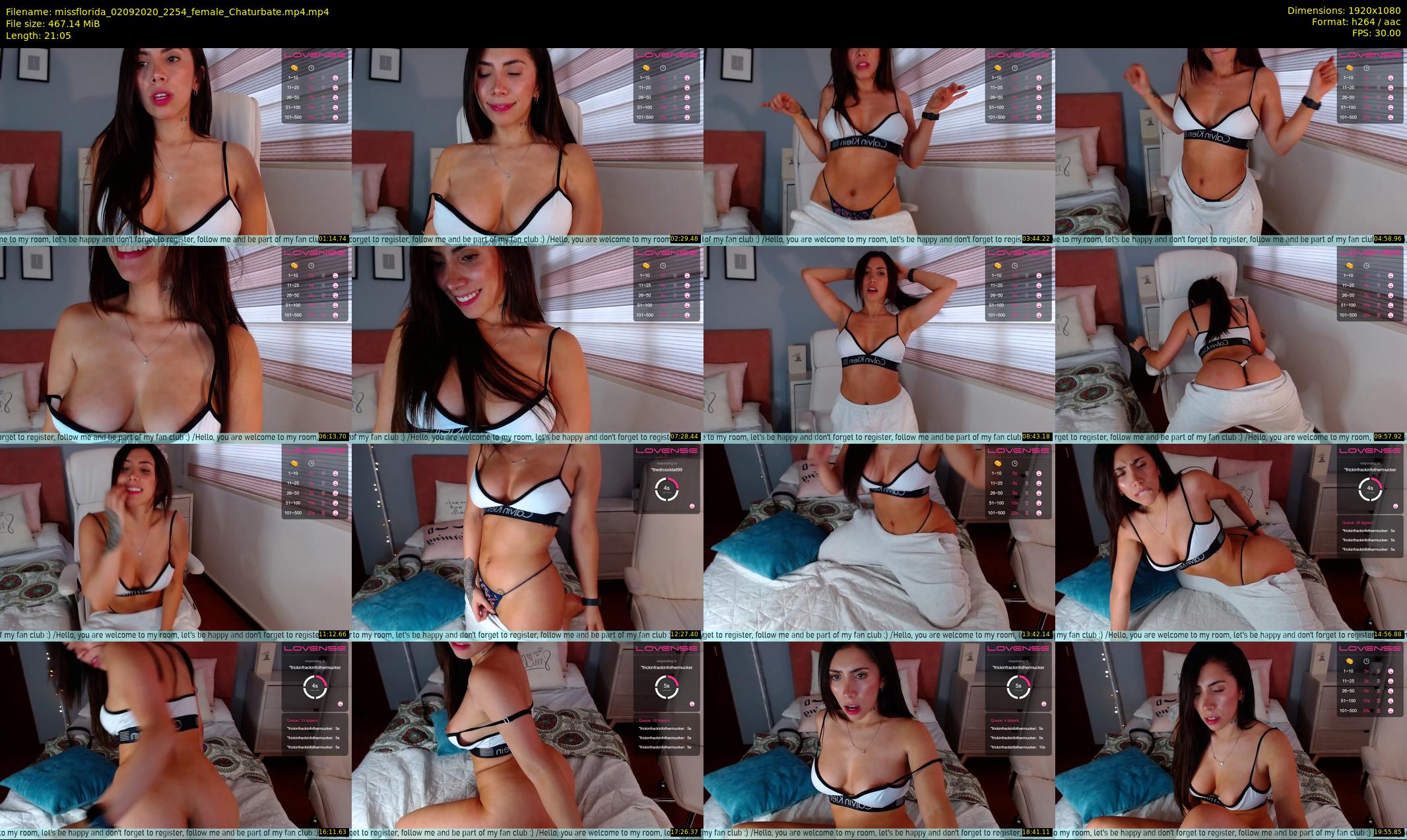missflorida — 22 minute Chaturbate female cam show recording, 1080p, Sep 2, 2020