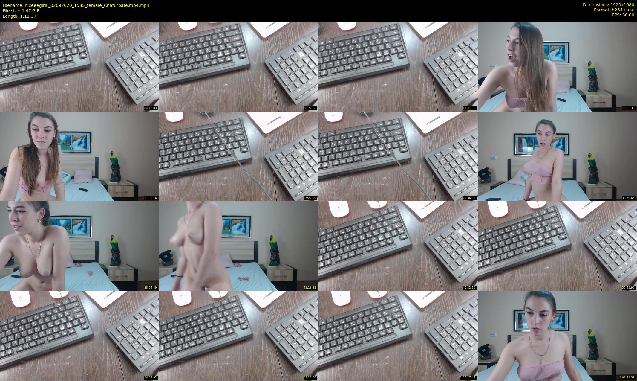niceeegirlll — 72 minute Chaturbate couple cam show recording, 1080p, Sep 2, 2020