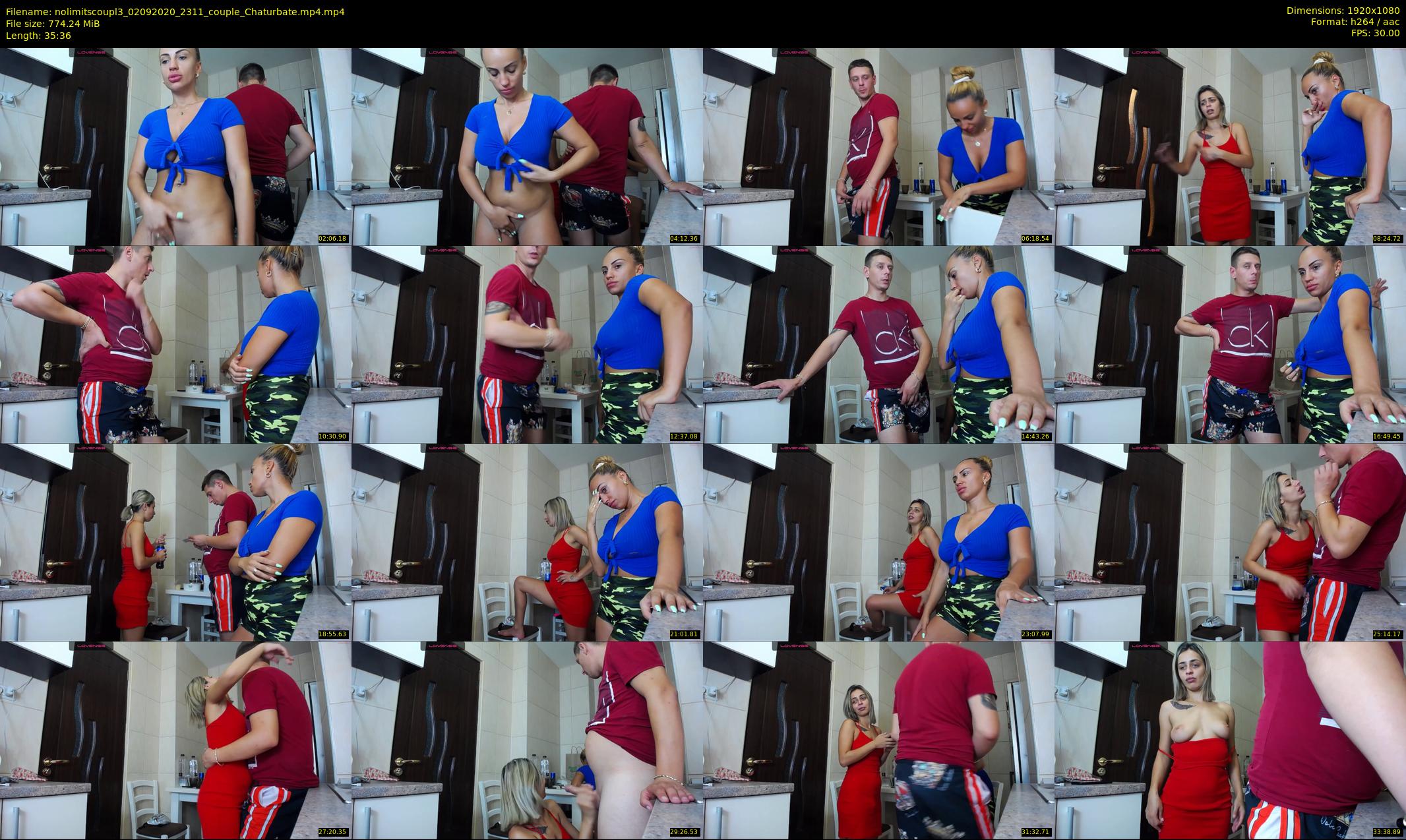 nolimitscoupl3 — 36 minute Chaturbate couple cam show recording, 1080p, Sep 2, 2020