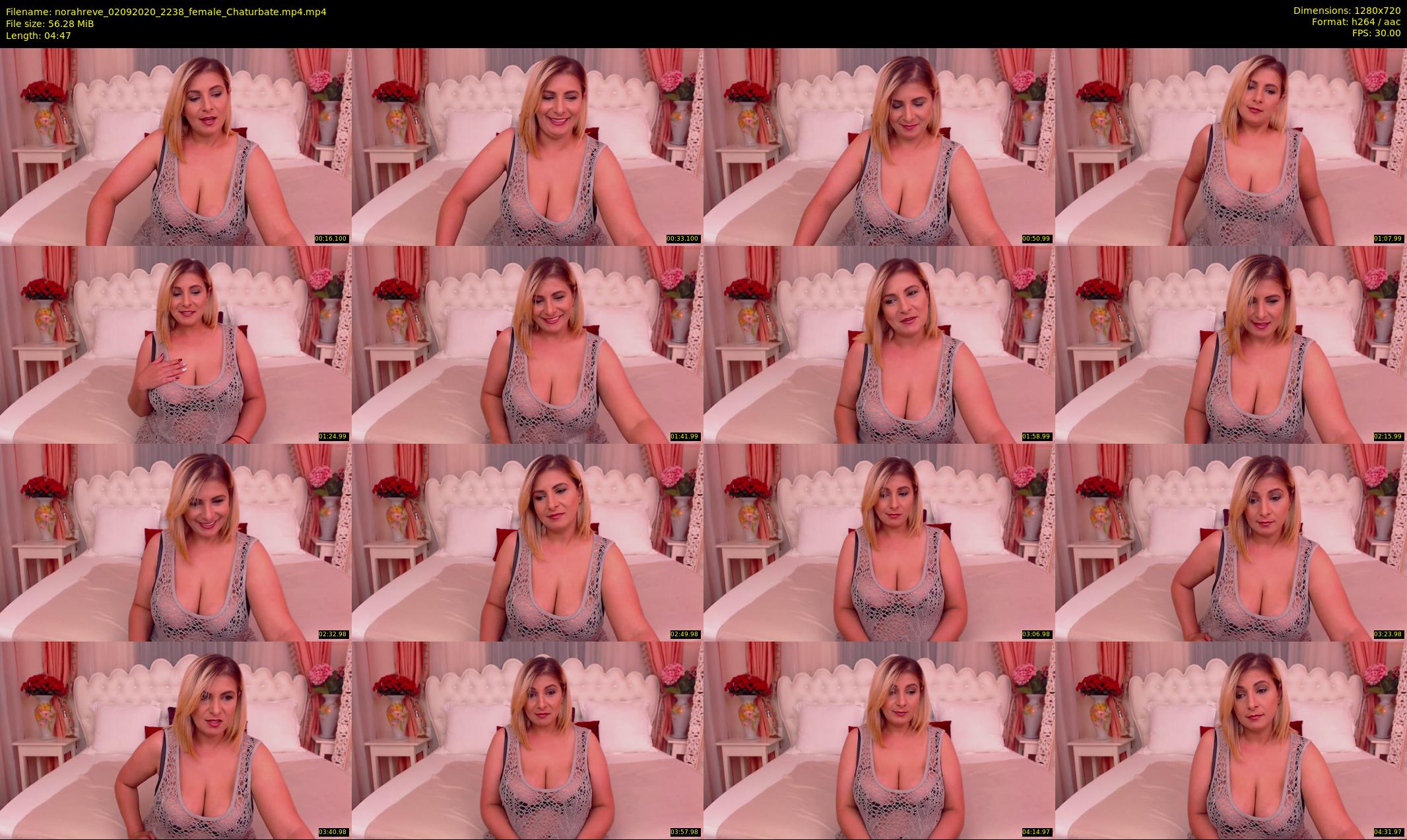 norahreve — 5 minute Chaturbate female cam show recording, 720p, Sep 2, 2020