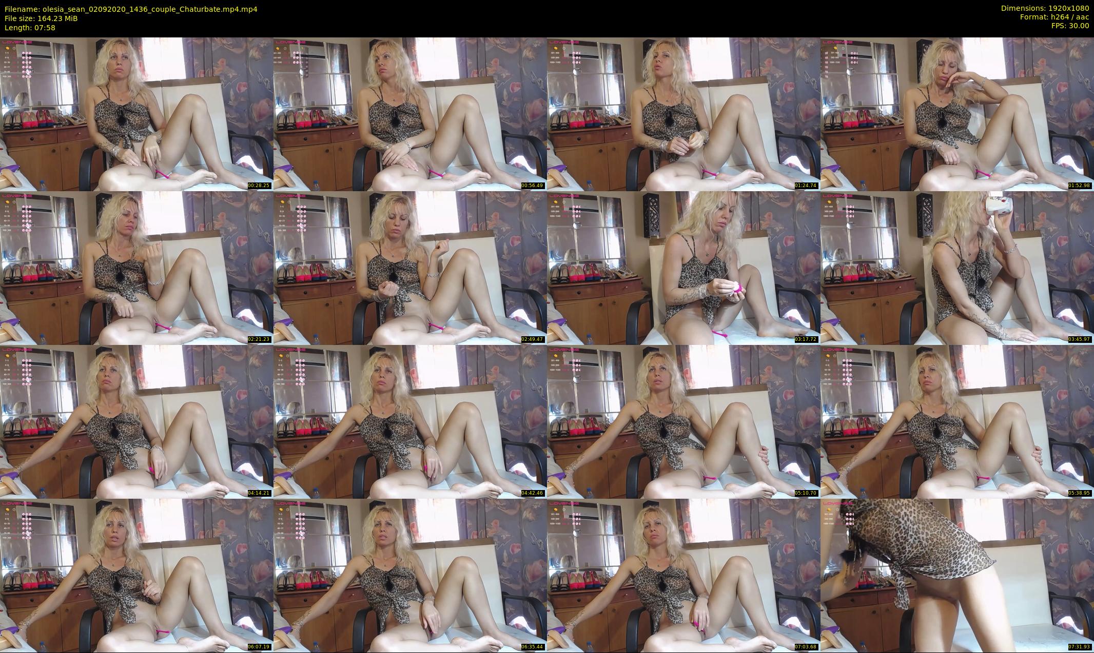 olesia_sean — 8 minute Chaturbate couple cam show recording, 1080p, Sep 2, 2020