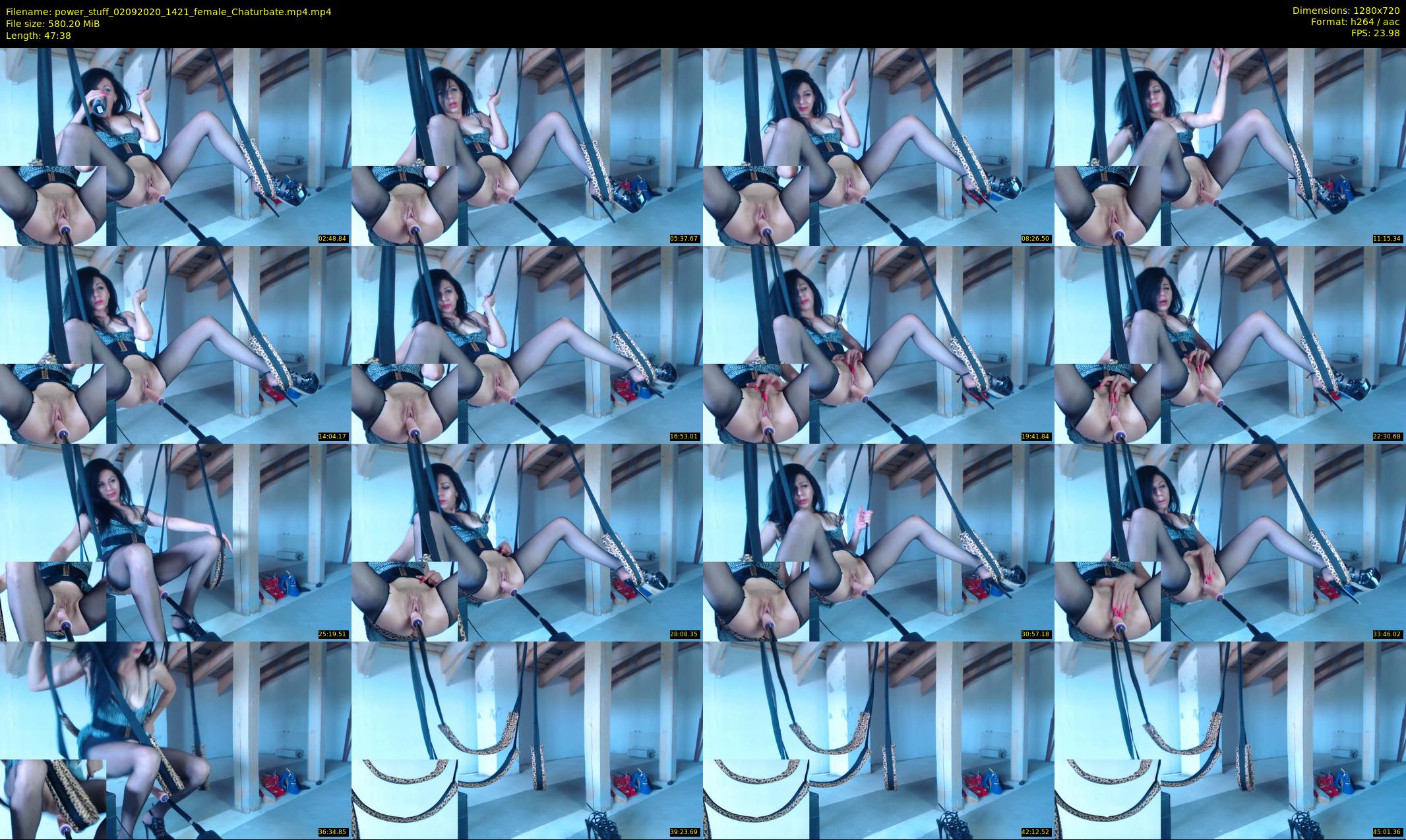 power_stuff — 48 minute Chaturbate female cam show recording, 720p, Sep 2, 2020