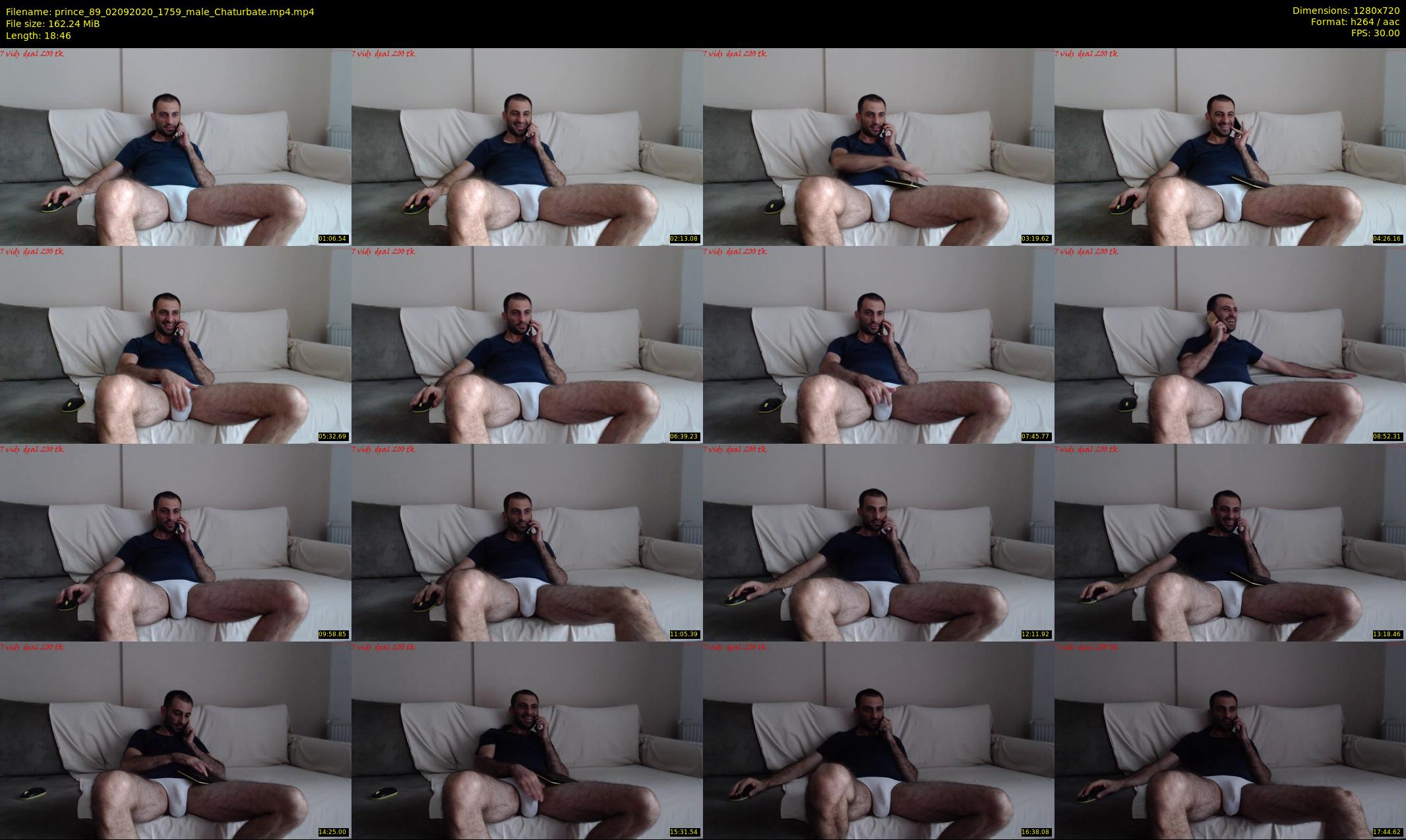 prince_89 — 19 minute Chaturbate male cam show recording, 720p, Sep 2, 2020