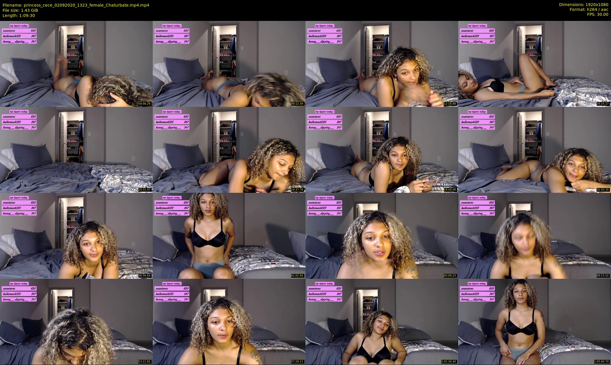 princess_cece — 70 minute Chaturbate female cam show recording, 1080p, Sep 2, 2020
