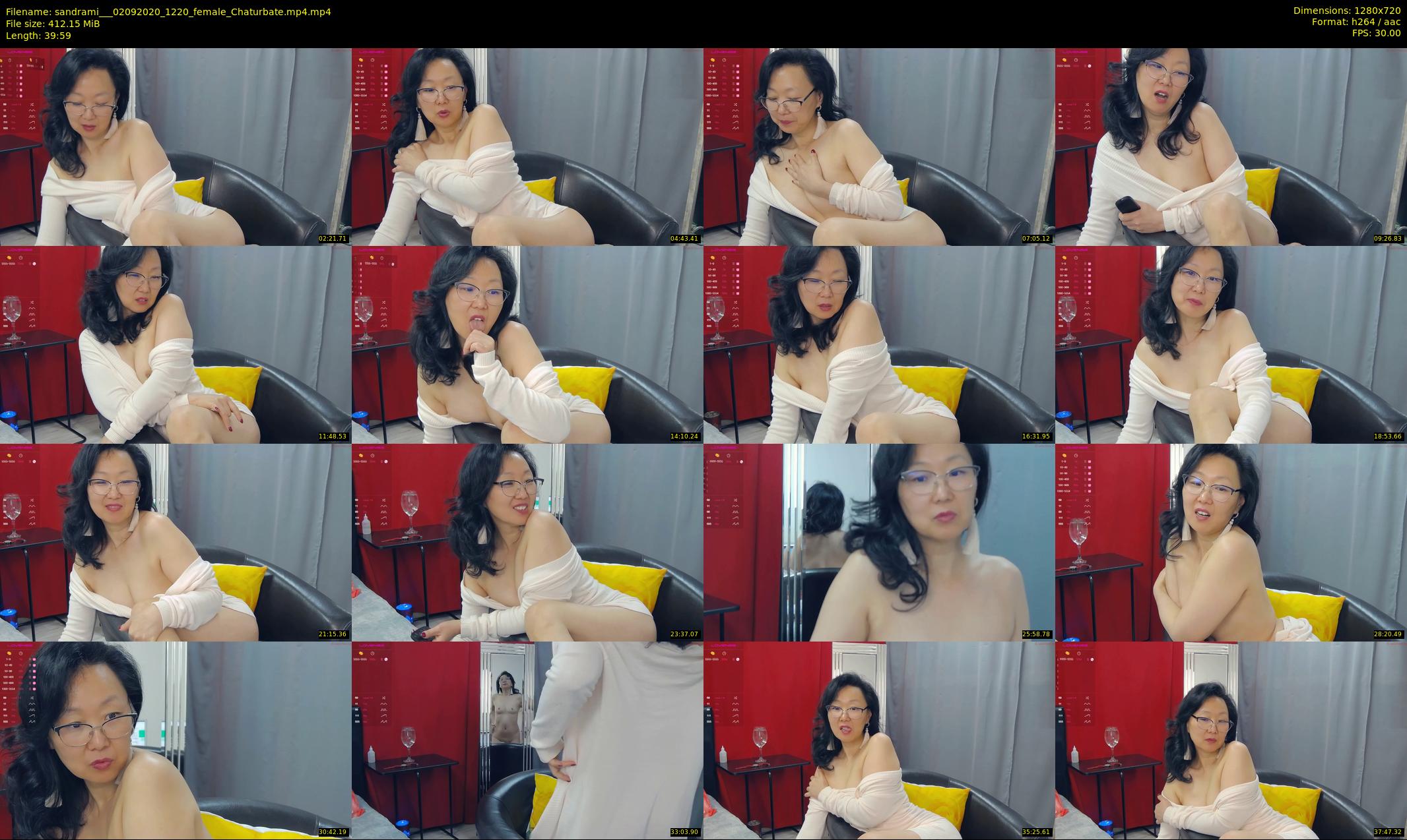 sandrami__ — 40 minute Chaturbate female cam show recording, 720p, Sep 2, 2020