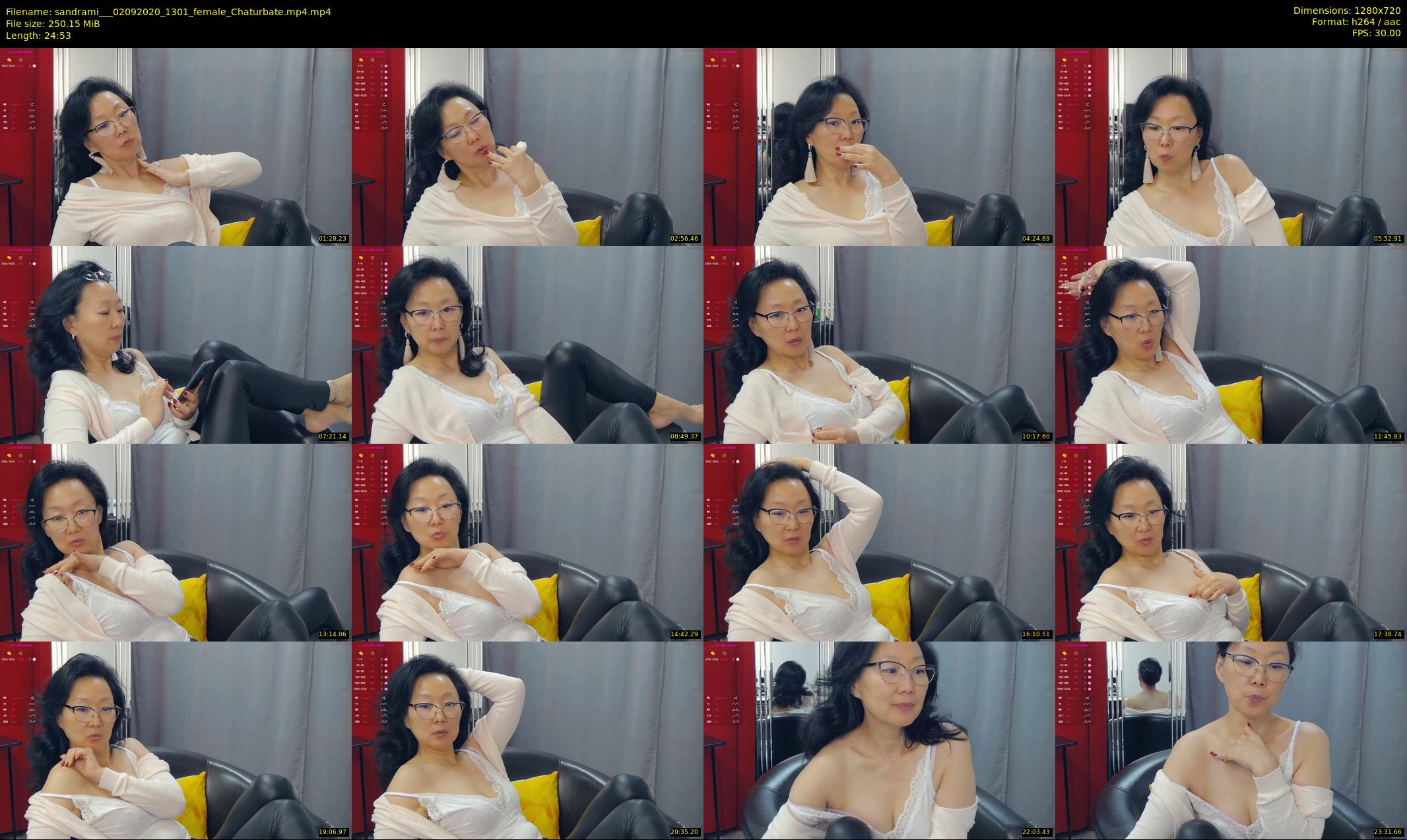 sandrami__ — 25 minute Chaturbate female cam show recording, 720p, Sep 2, 2020