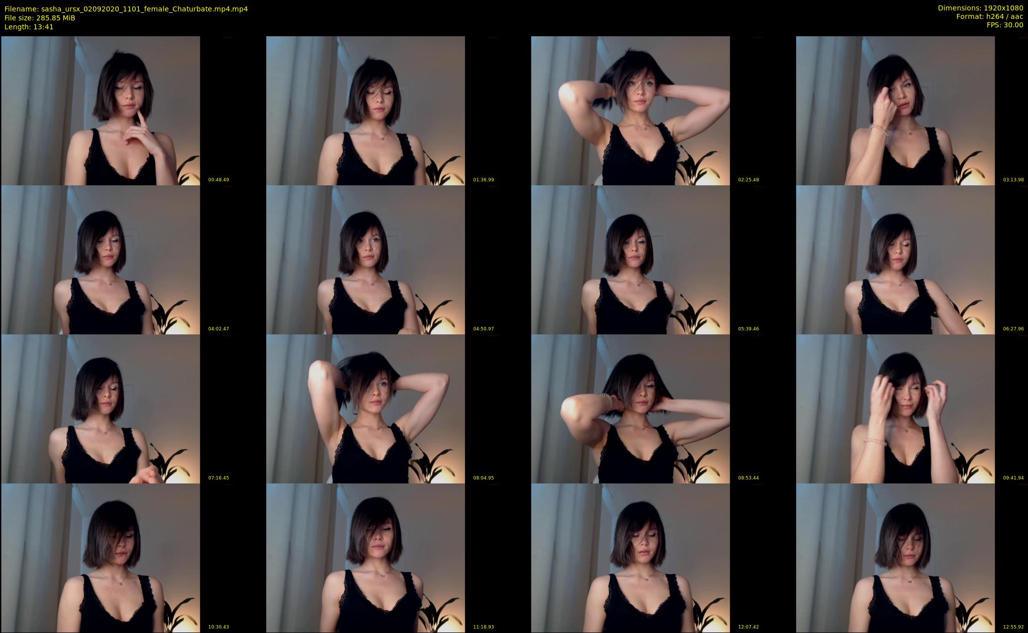 sasha_ursx — 14 minute Chaturbate female cam show recording, 1080p, Sep 2, 2020