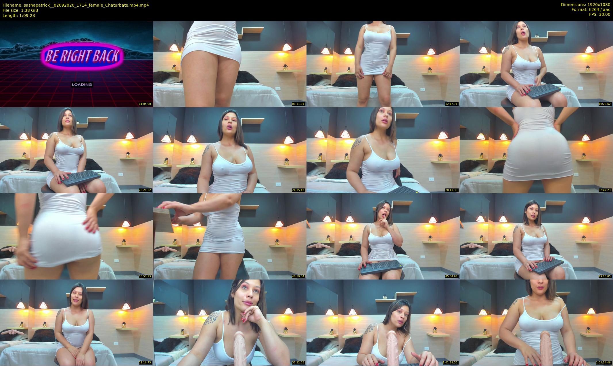 sashapatrick_ — 70 minute Chaturbate female cam show recording, 1080p, Sep 2, 2020