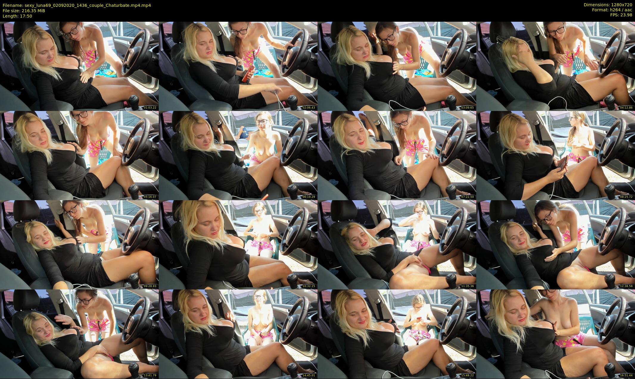 sexy_luna69 — 18 minute Chaturbate couple cam show recording, 720p, Sep 2, 2020