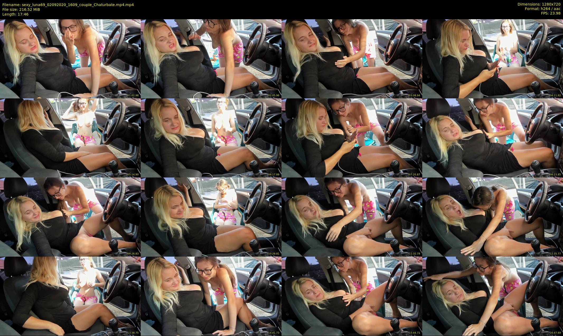 sexy_luna69 — 18 minute Chaturbate couple cam show recording, 720p, Sep 2, 2020