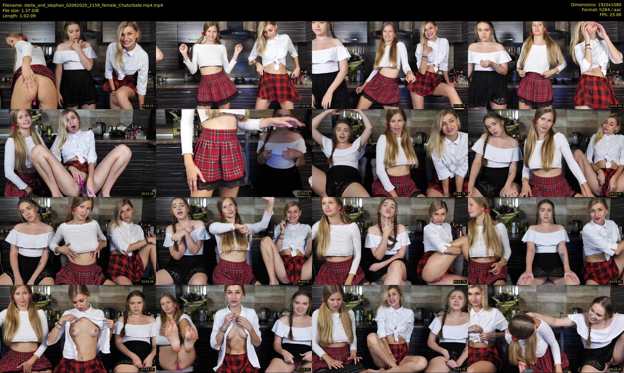 stella_and_stephan — 63 minute Chaturbate couple cam show recording, 1080p, Sep 2, 2020