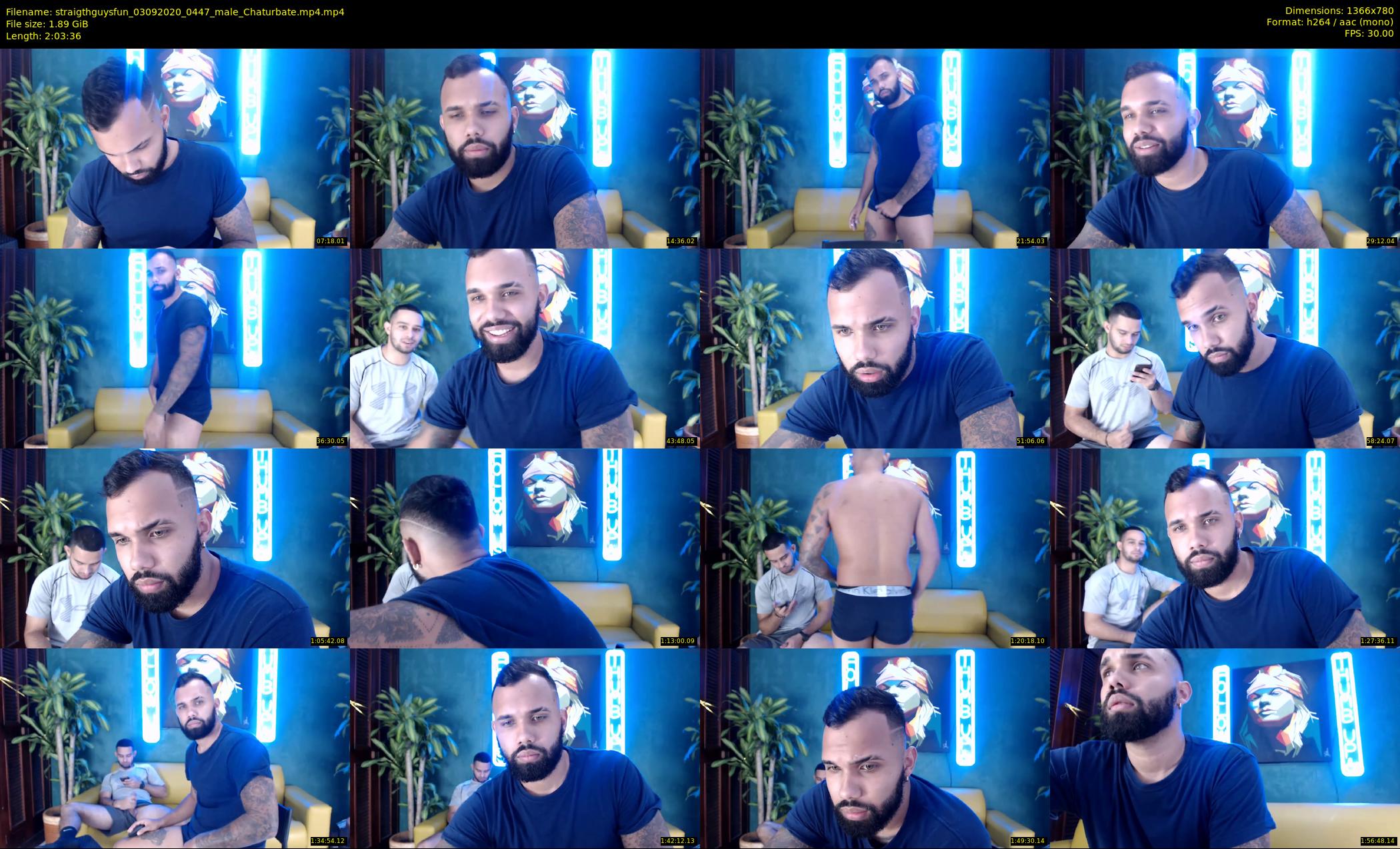 straigthguysfun — 124 minute Chaturbate male cam show recording, 720p, Sep 3, 2020