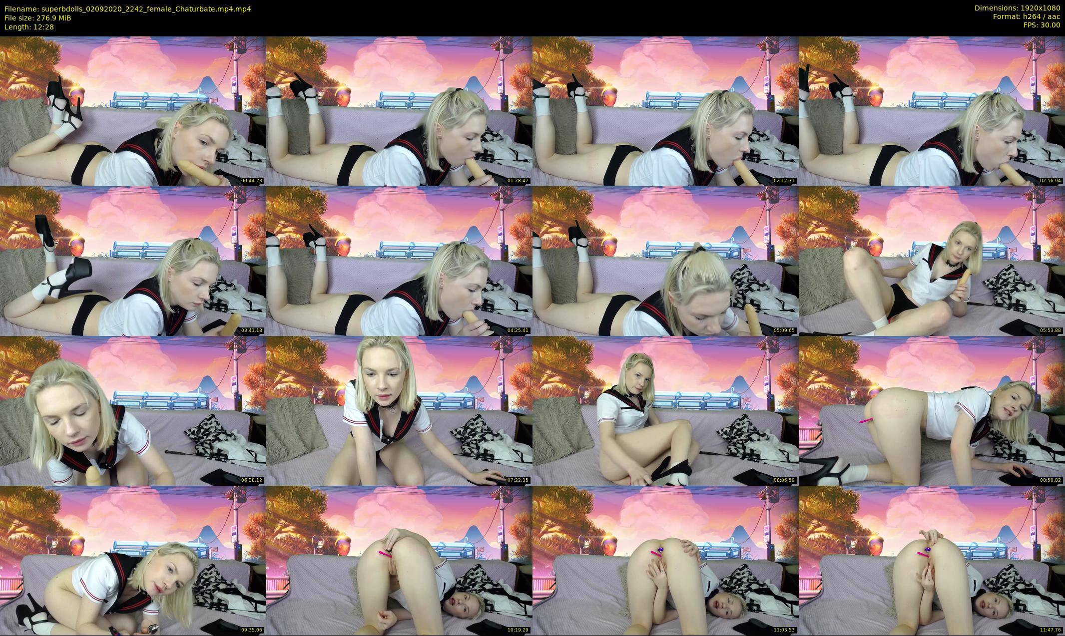 superbdolls — 13 minute Chaturbate couple cam show recording, 1080p, Sep 2, 2020