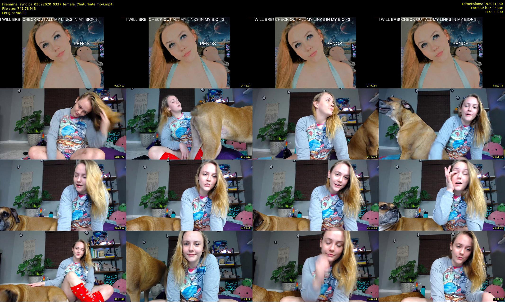 syndica — 41 minute Chaturbate female cam show recording, 1080p, Sep 3, 2020
