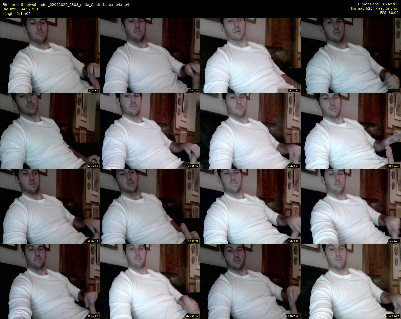 theetwohander — 75 minute Chaturbate male cam show recording, 720p, Sep 2, 2020