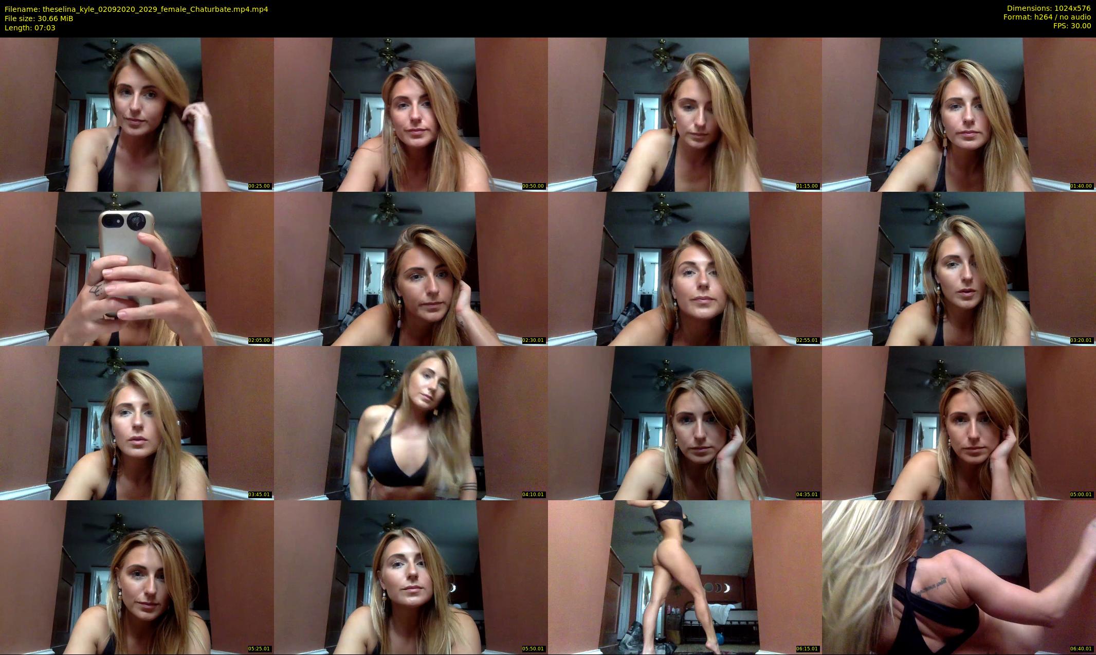theselina_kyle — 8 minute Chaturbate female cam show recording, 480p, Sep 2, 2020