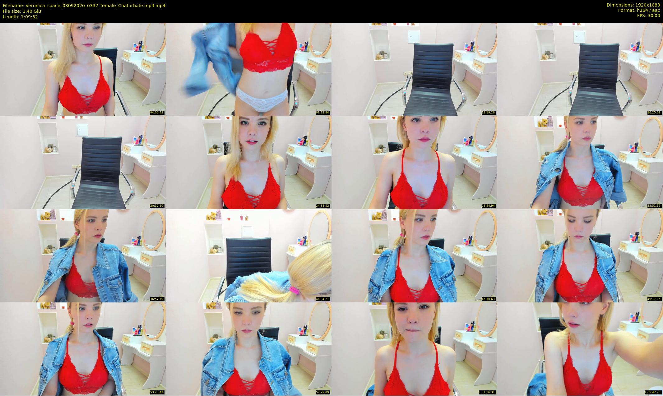 veronica_space — 70 minute Chaturbate female cam show recording, 1080p, Sep 3, 2020