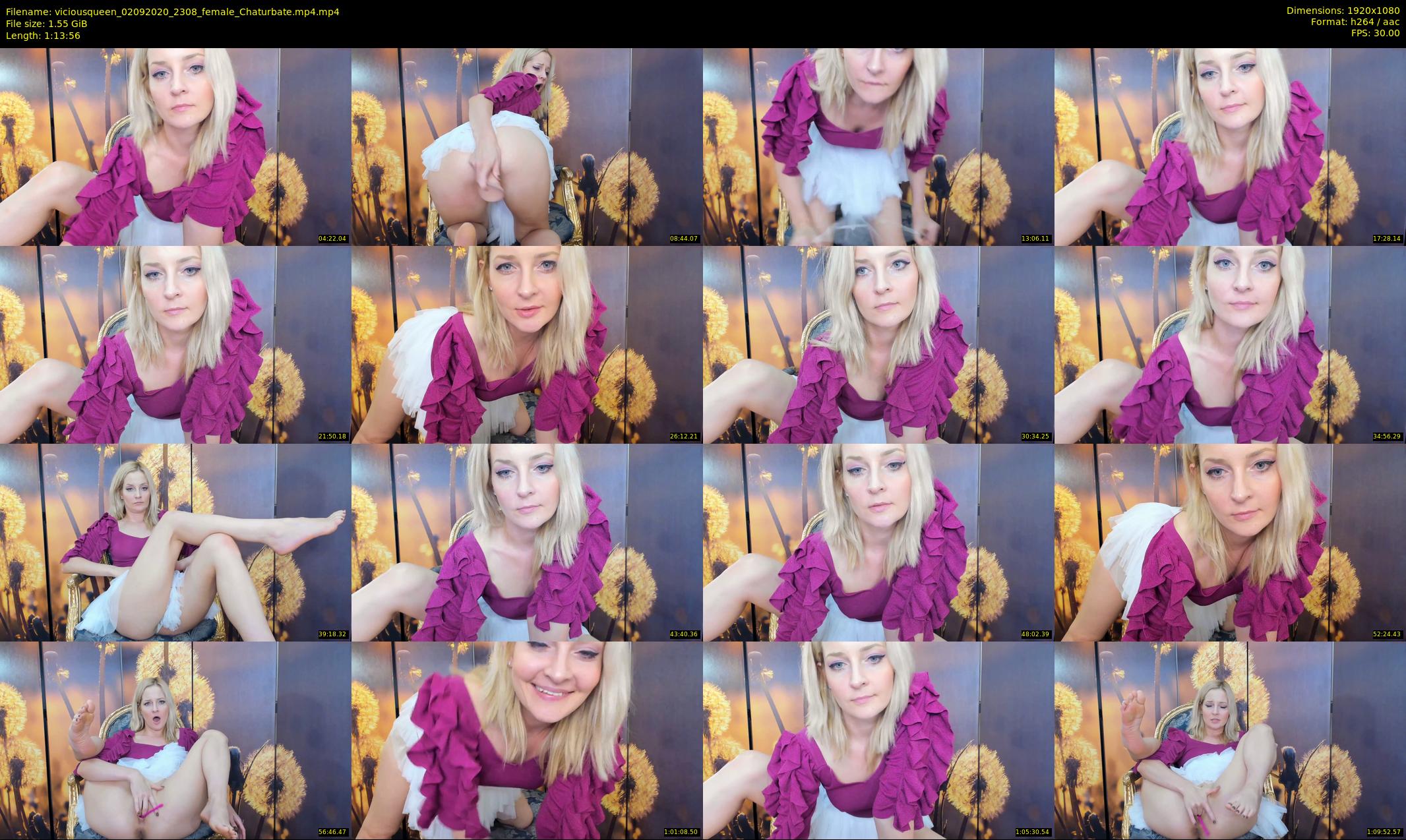 viciousqueen — 74 minute Chaturbate female cam show recording, 1080p, Sep 2, 2020