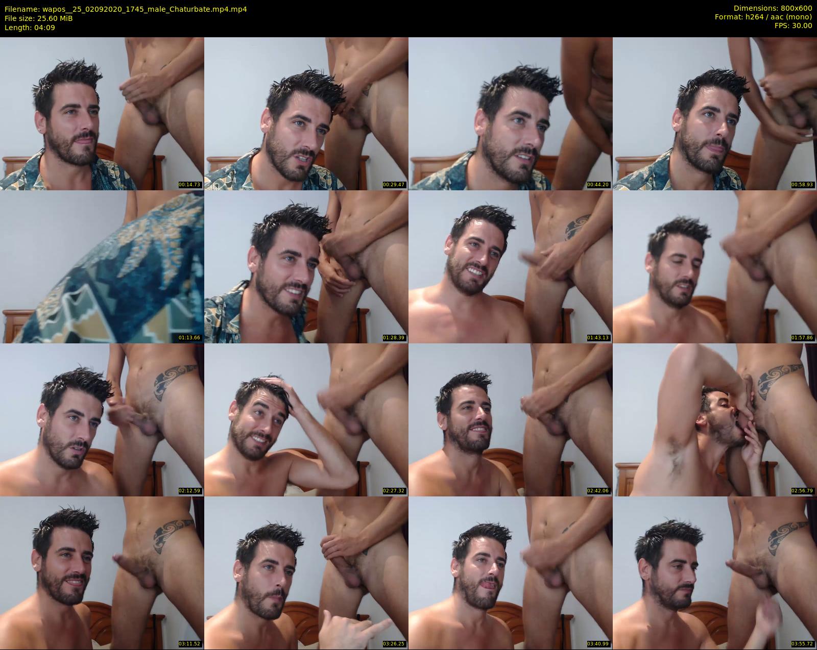 wapos__25 — 5 minute Chaturbate male cam show recording, 480p, Sep 2, 2020