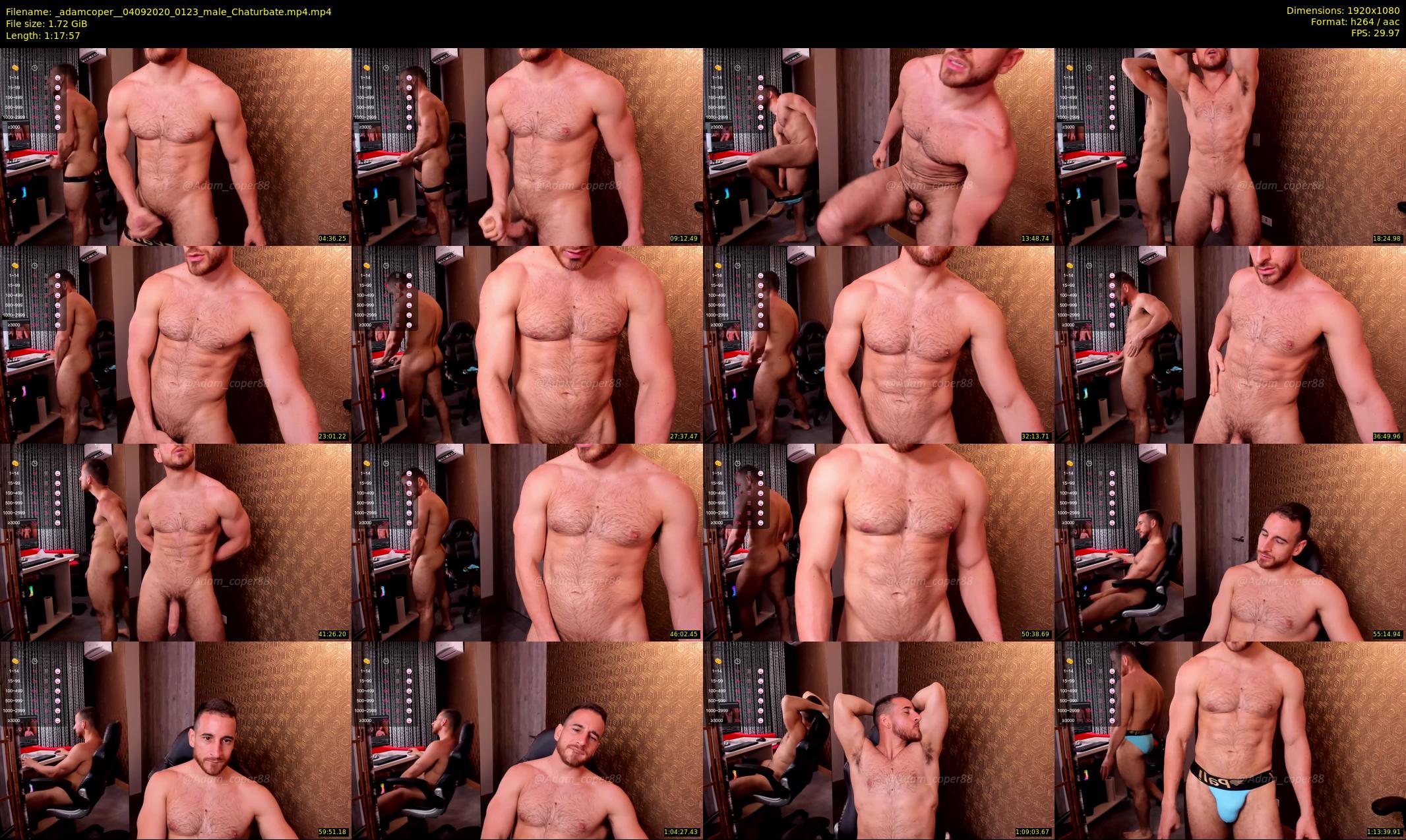 _adamcoper_ — 78 minute Chaturbate male cam show recording, 1080p, Sep 4, 2020