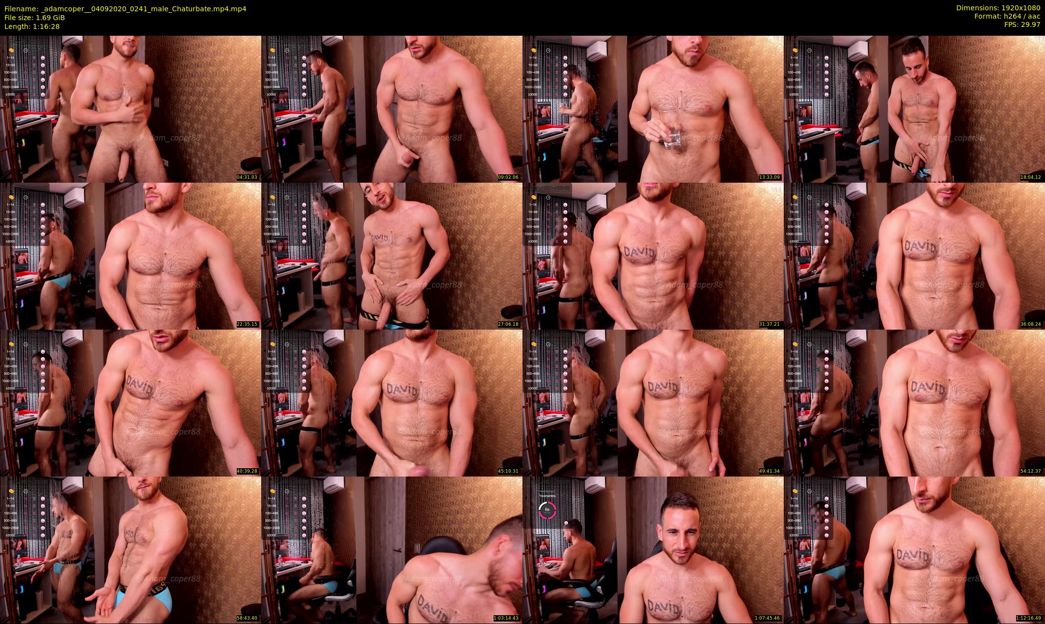 _adamcoper_ — 77 minute Chaturbate male cam show recording, 1080p, Sep 4, 2020