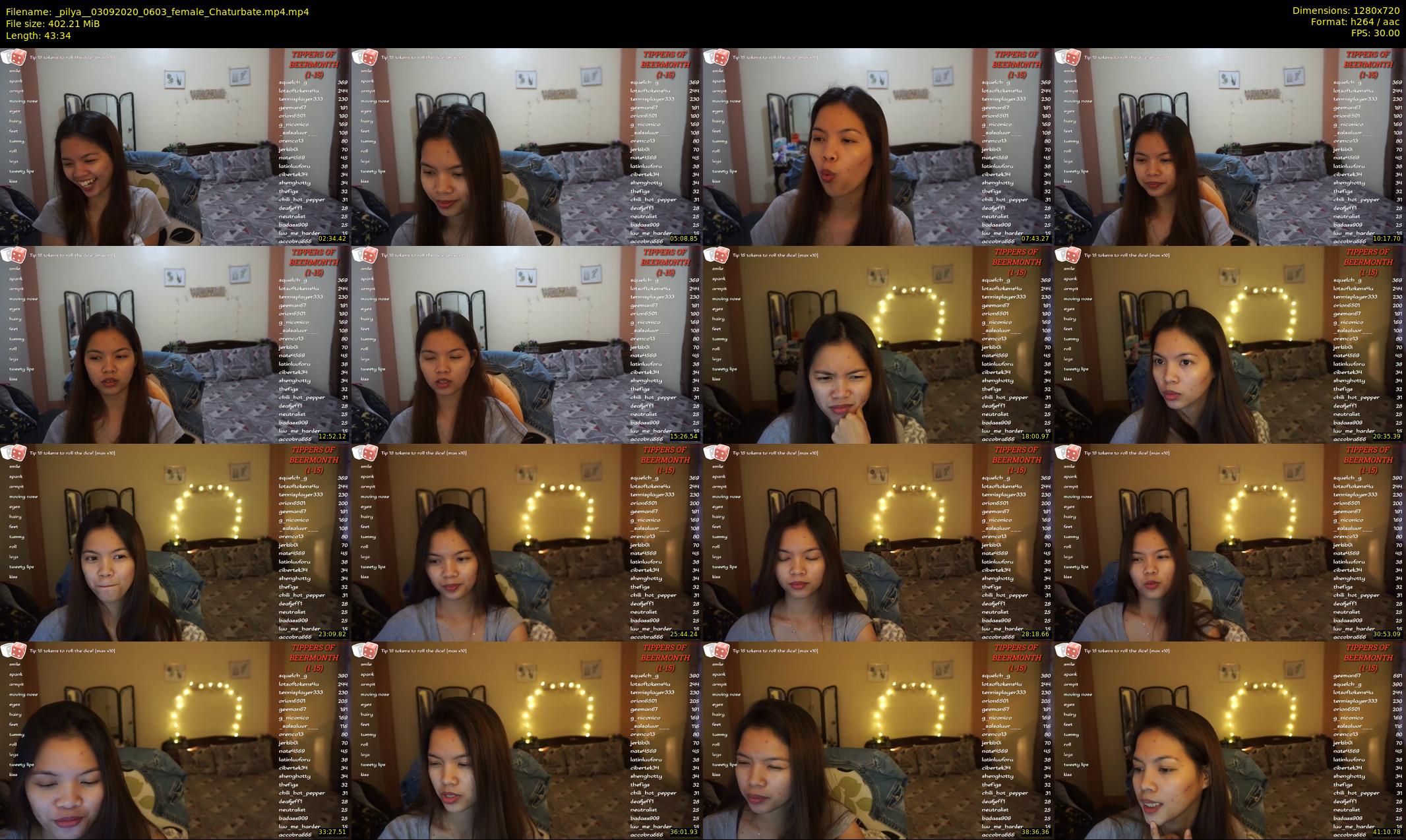 _pilya_ — 44 minute Chaturbate female cam show recording, 720p, Sep 3, 2020