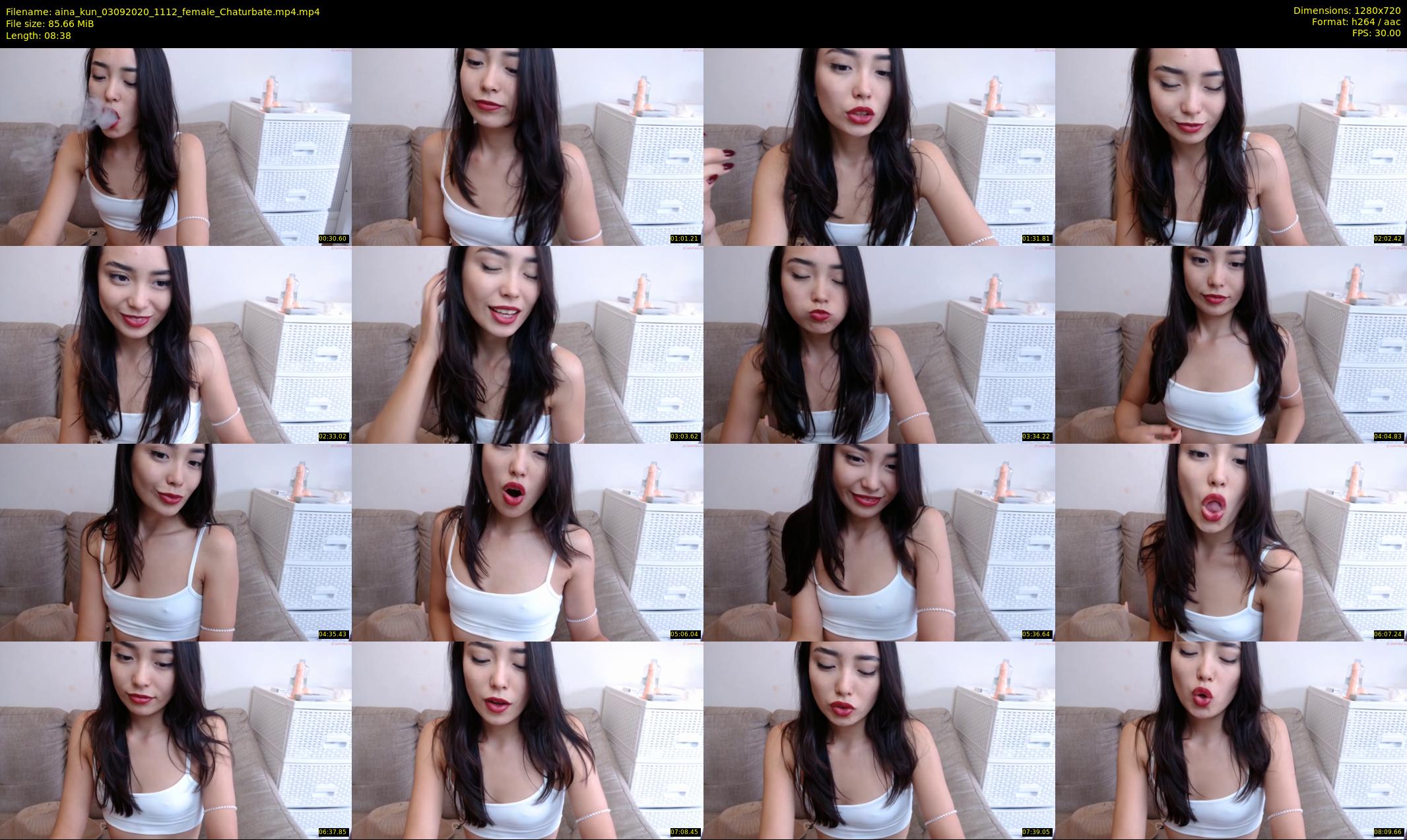 aina_kun — 9 minute Chaturbate female cam show recording, 720p, Sep 3, 2020