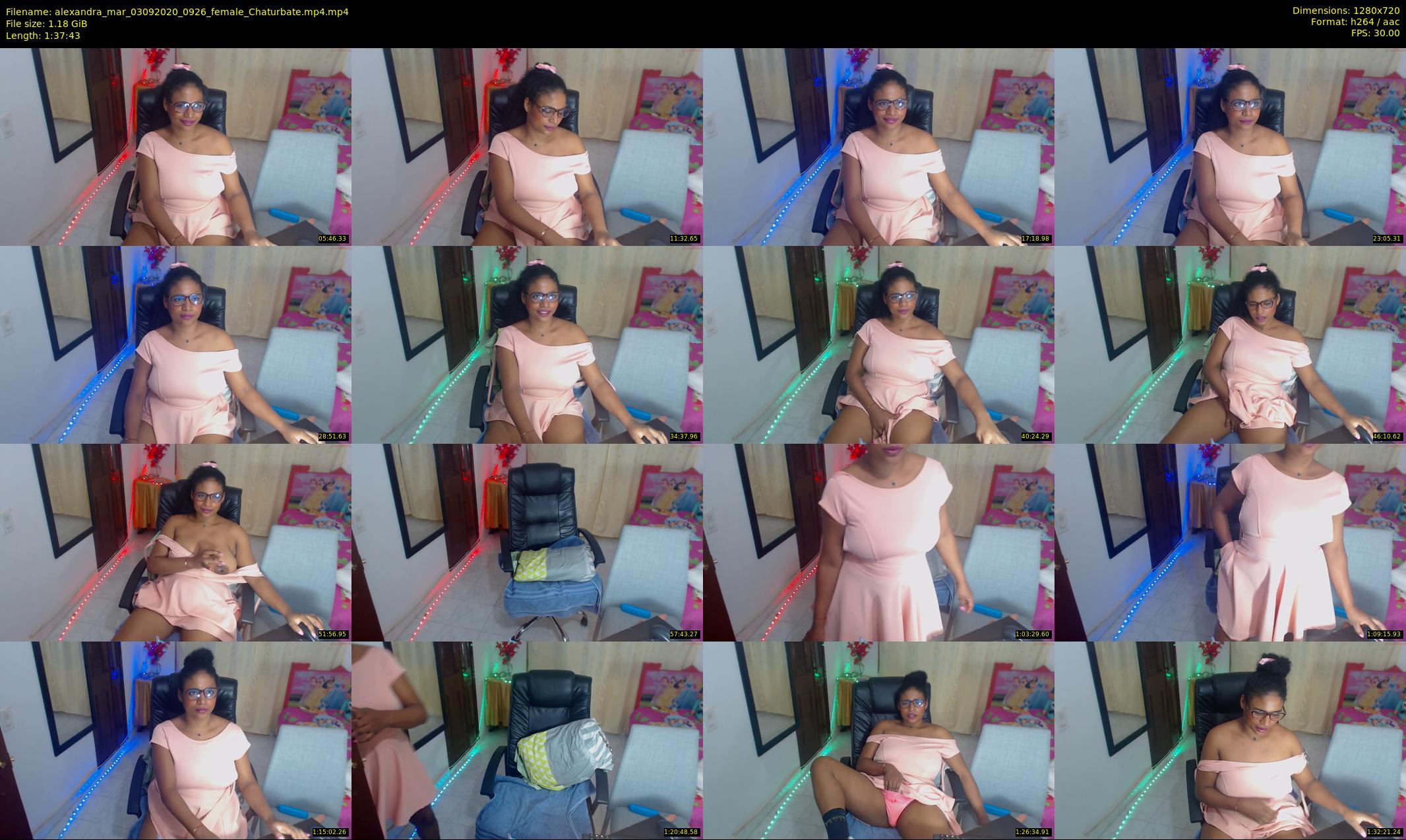alexandra_mar — 98 minute Chaturbate female cam show recording, 720p, Sep 3, 2020
