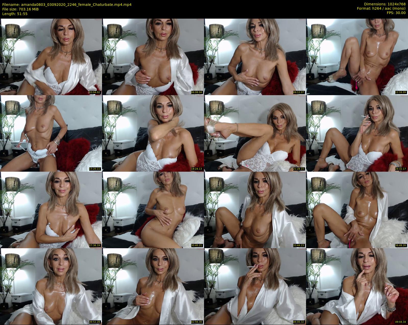 amanda0803 — 52 minute Chaturbate female cam show recording, 720p, Sep 3, 2020