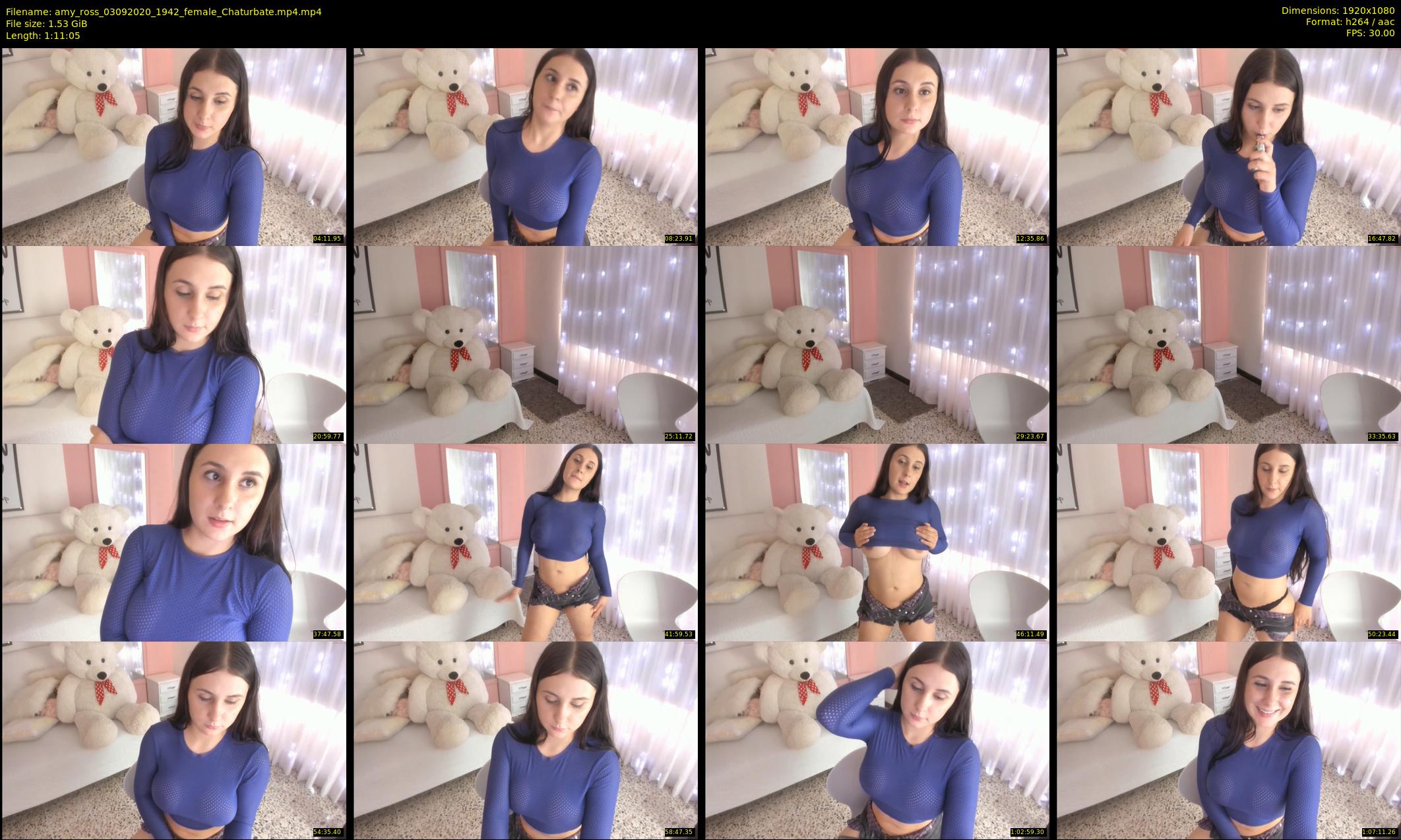amy_ross — 72 minute Chaturbate female cam show recording, 1080p, Sep 3, 2020