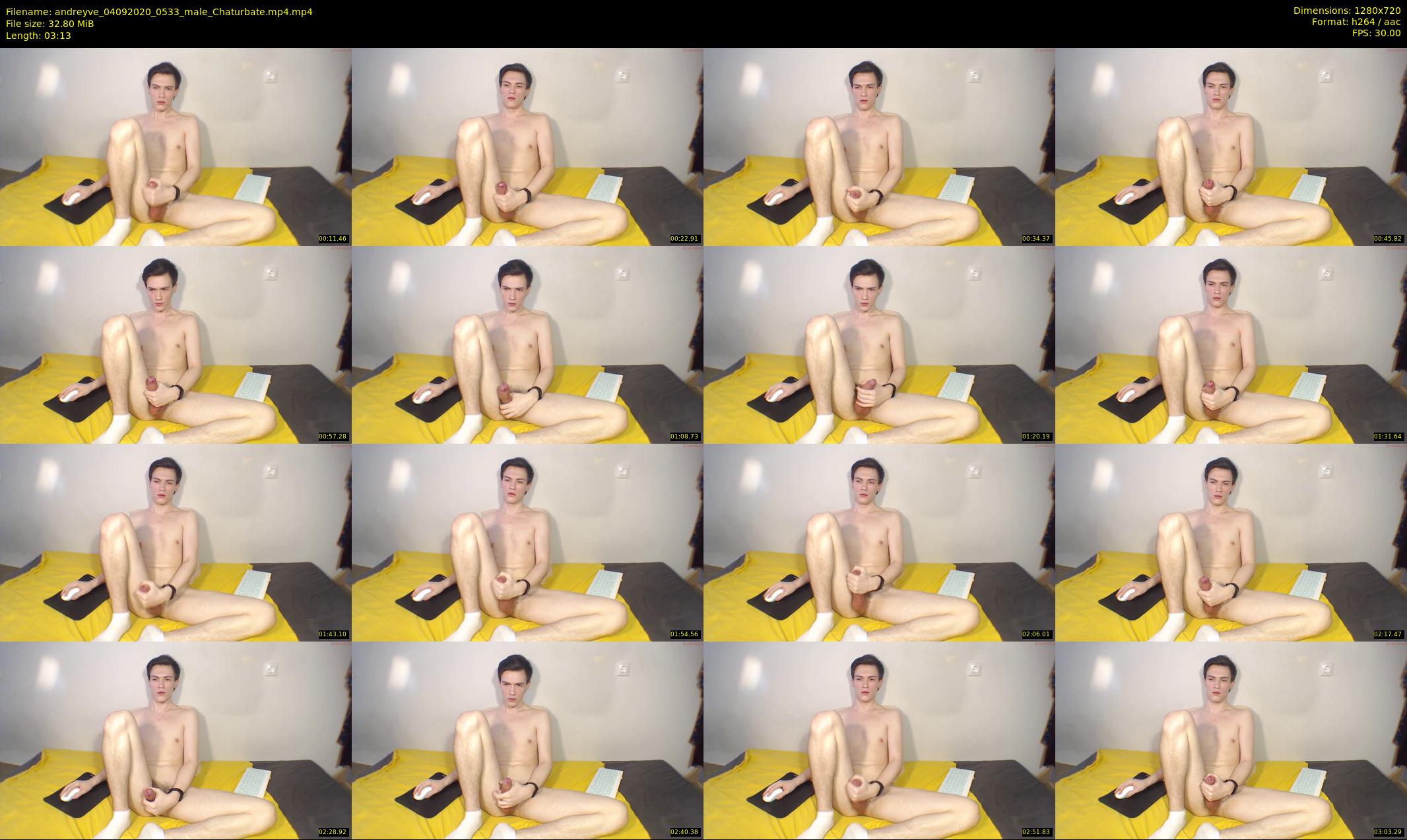 andreyve — 4 minute Chaturbate male cam show recording, 720p, Sep 4, 2020