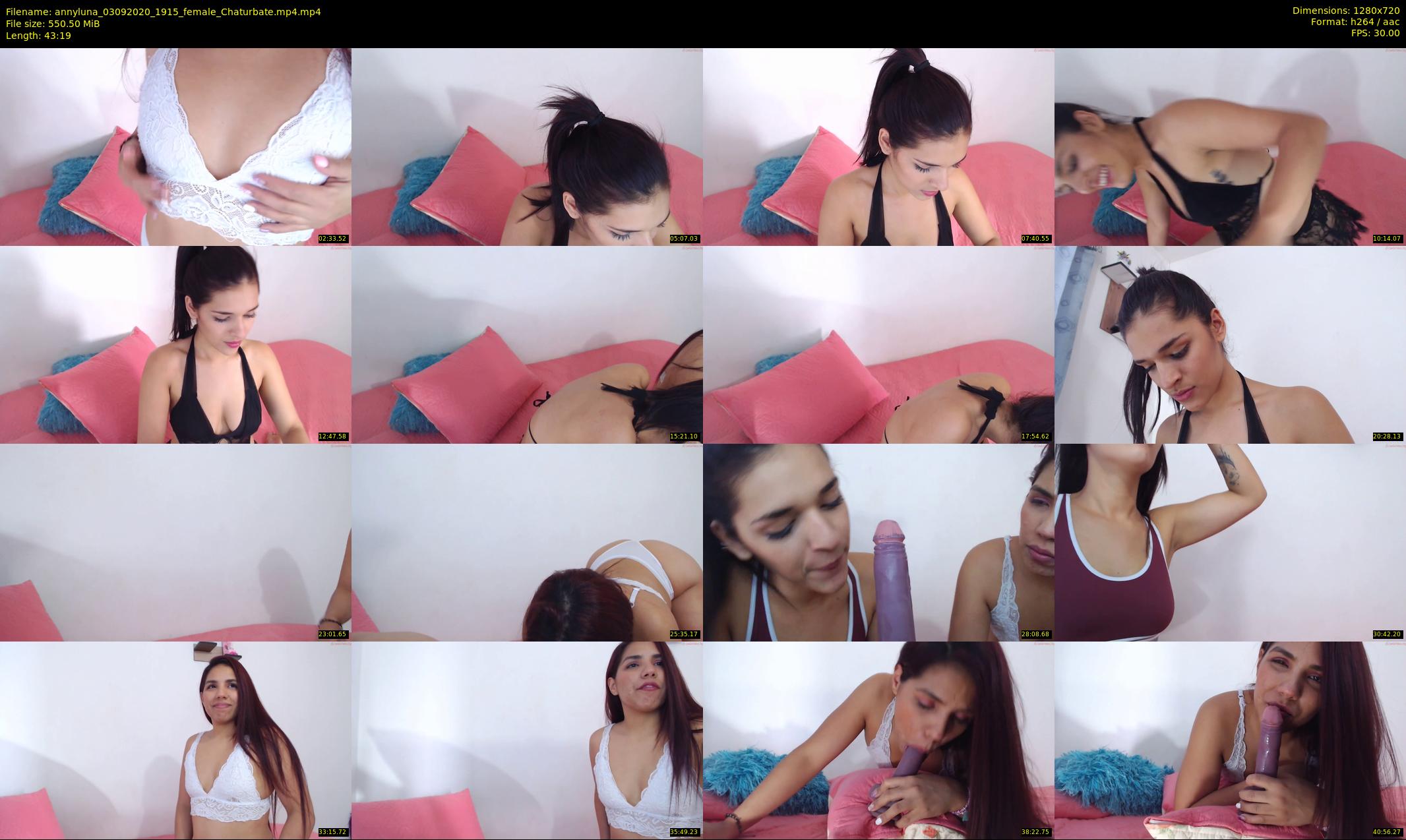 annyluna — 44 minute Chaturbate female cam show recording, 720p, Sep 3, 2020